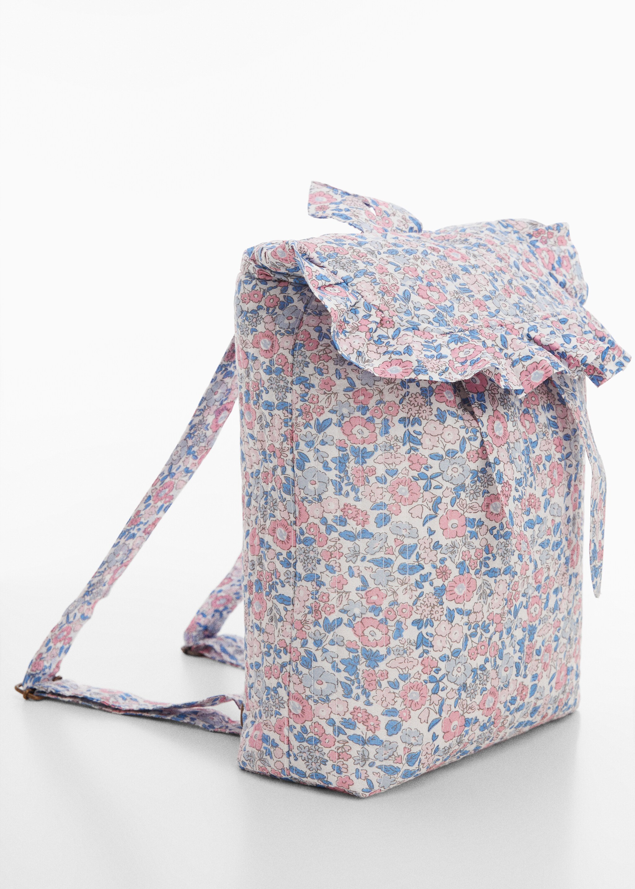 Floral printed backpack - Medium plane