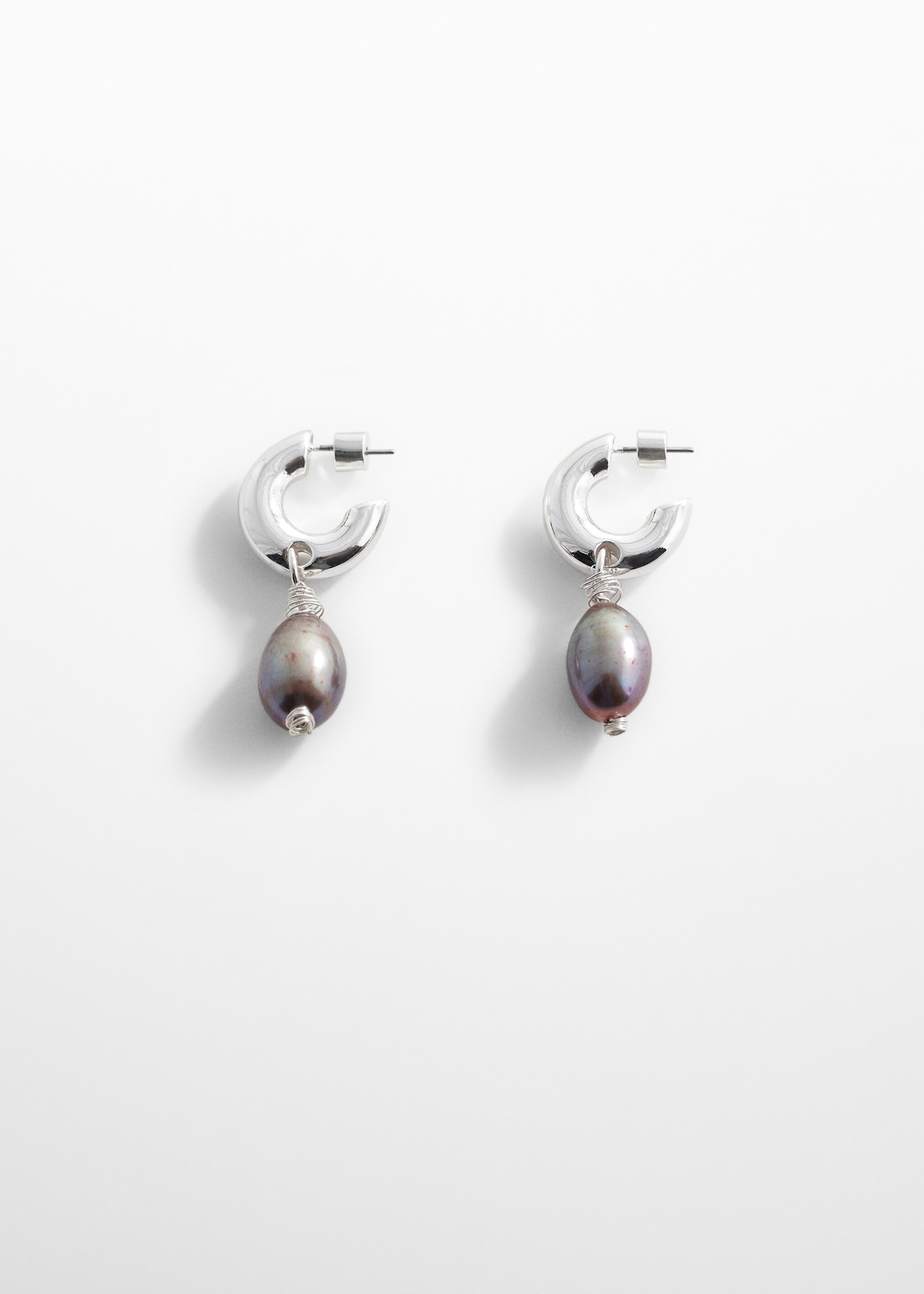 Orecchini pendente perla naturale - Articolo senza modello