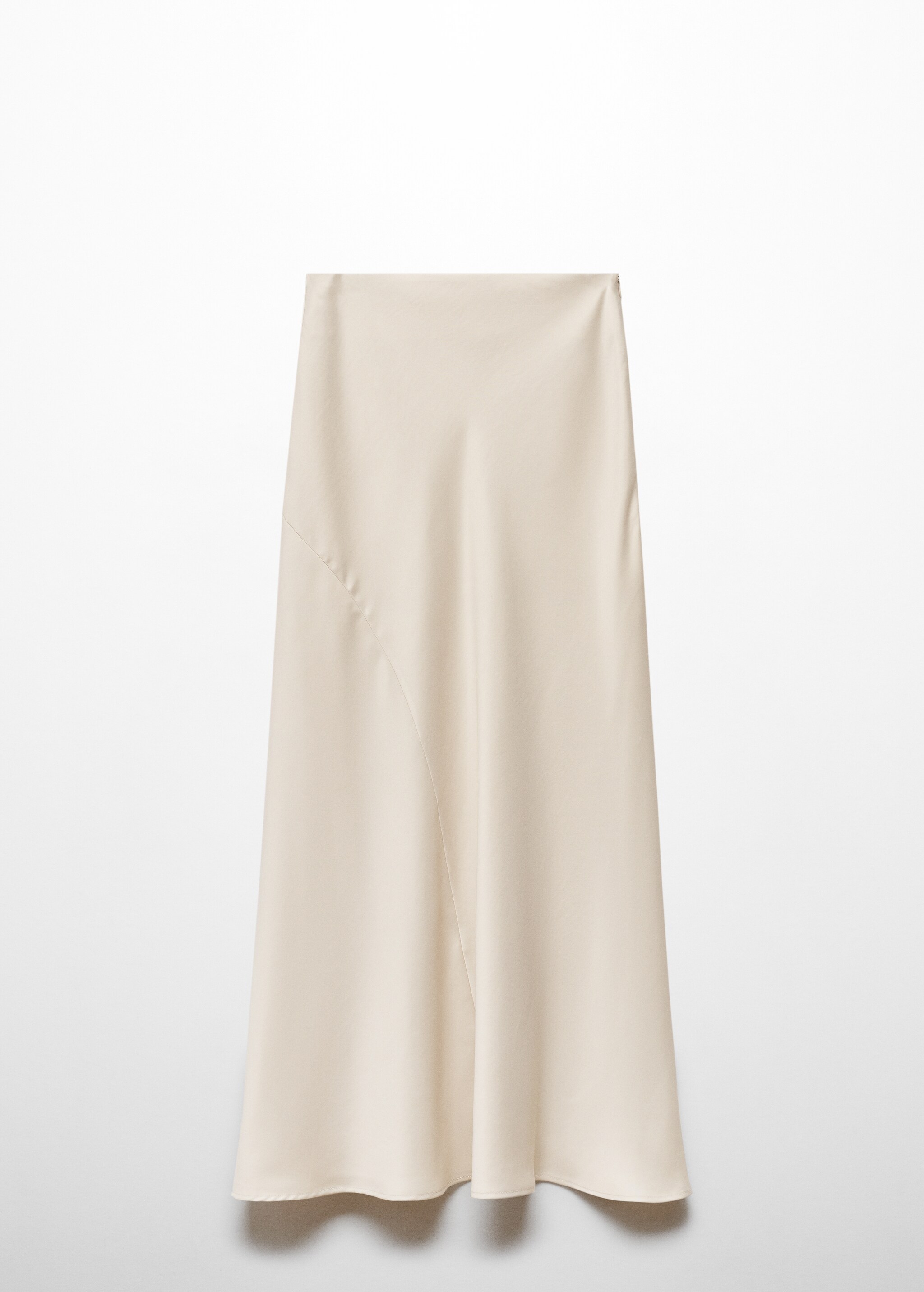 Satin long skirt - Article without model