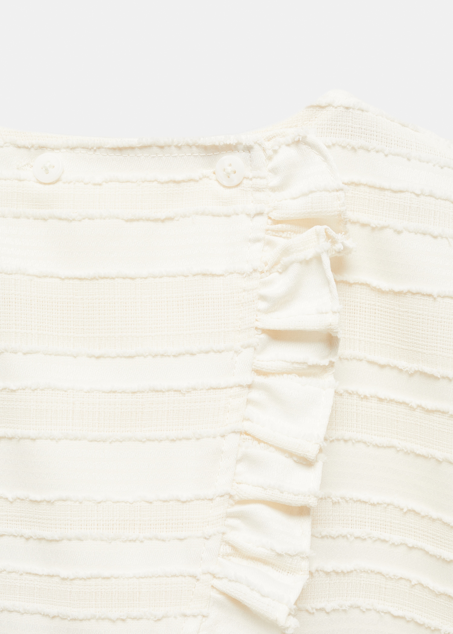 Blouse texturée volants - Détail de l'article 8