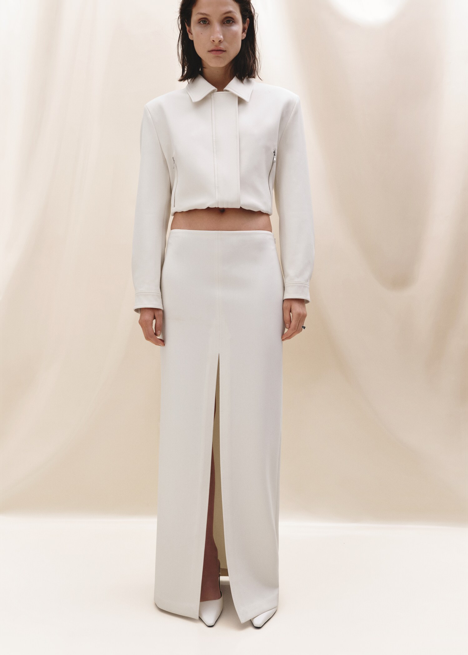 Veste crop épaulettes - Détail de l'article 5