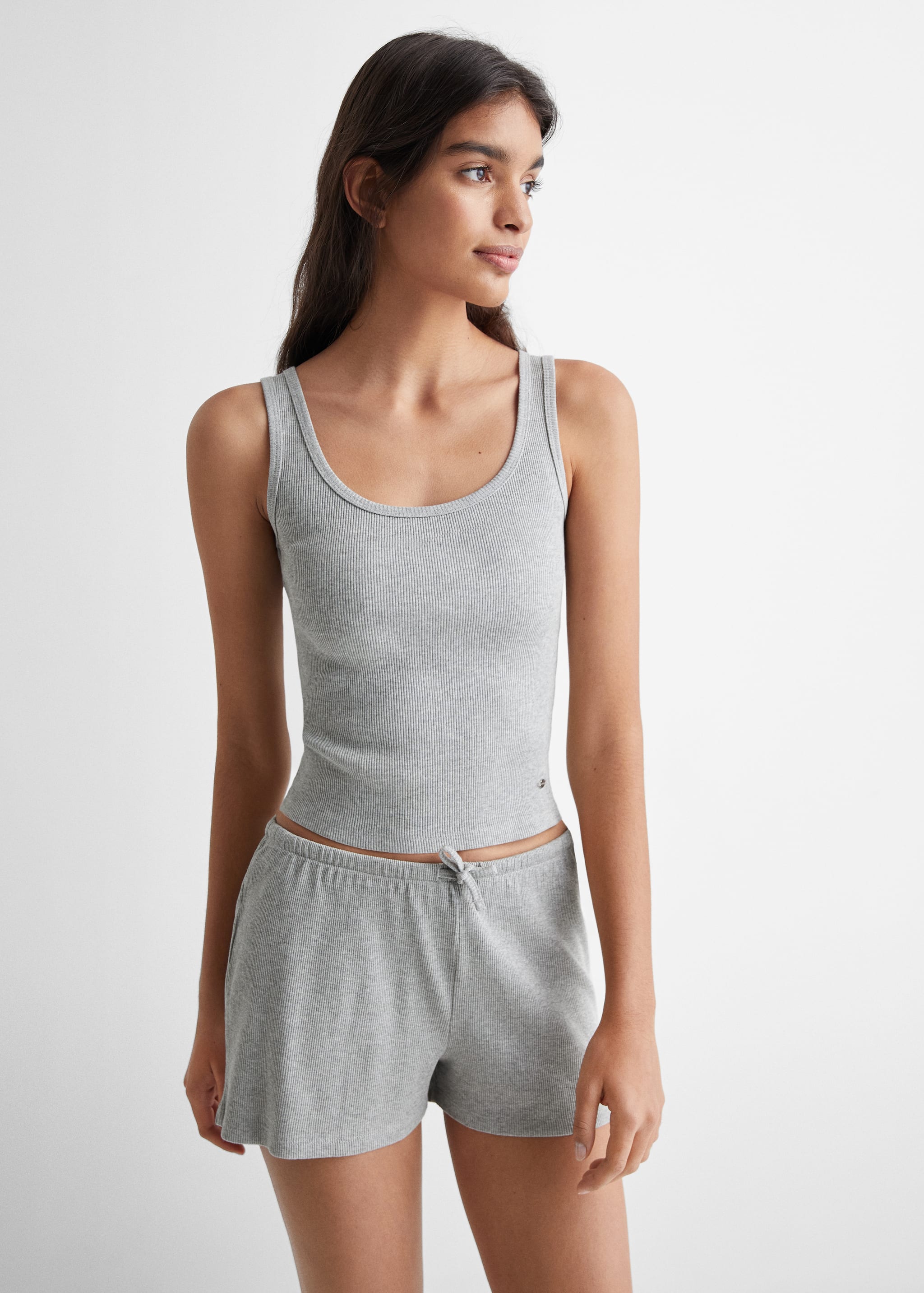 Pack pijama algodón corto - Plano medio