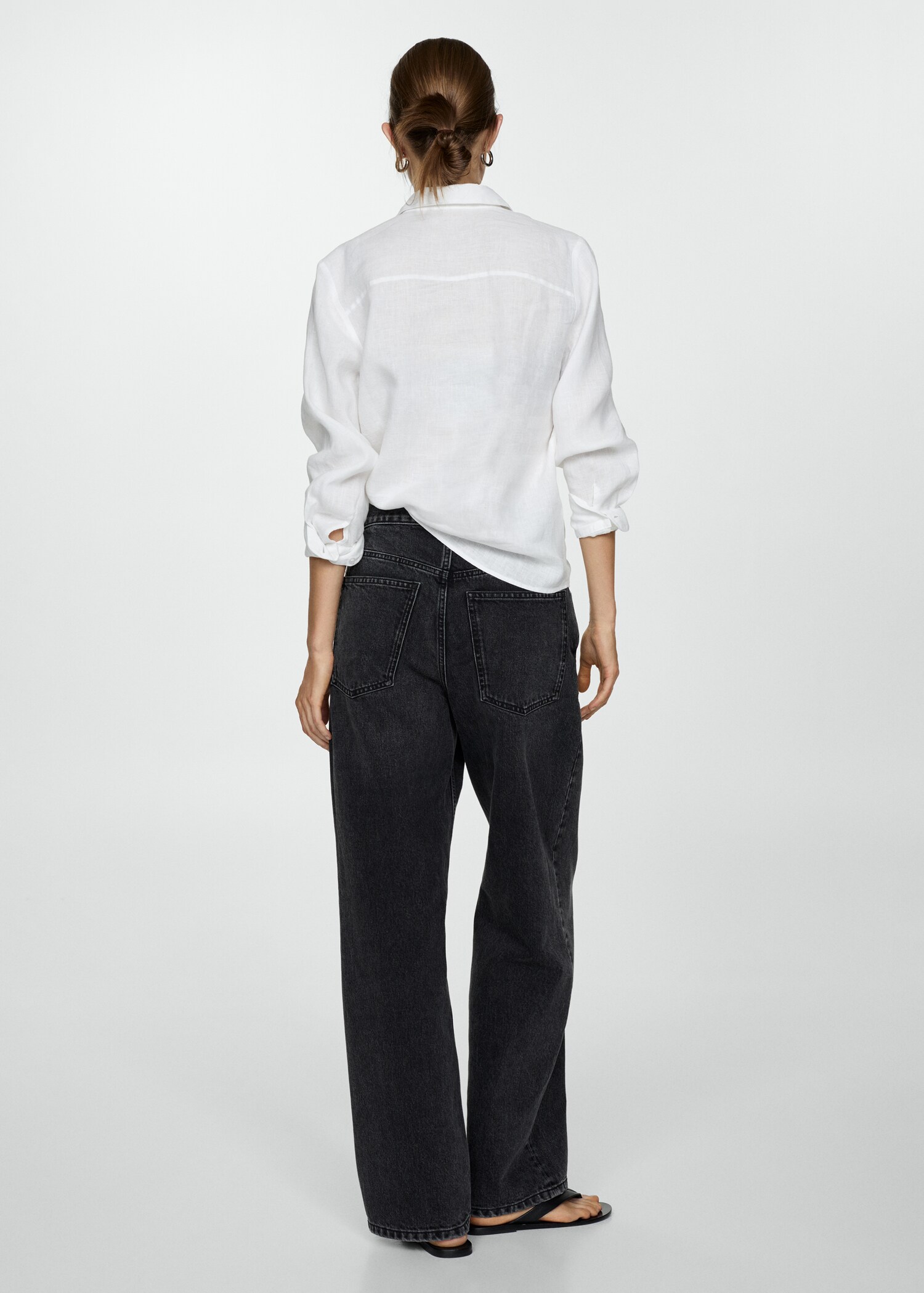 Camisa 100% lino - Reverso del artículo