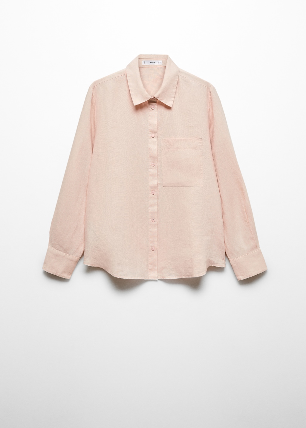 Rib-knit shirt