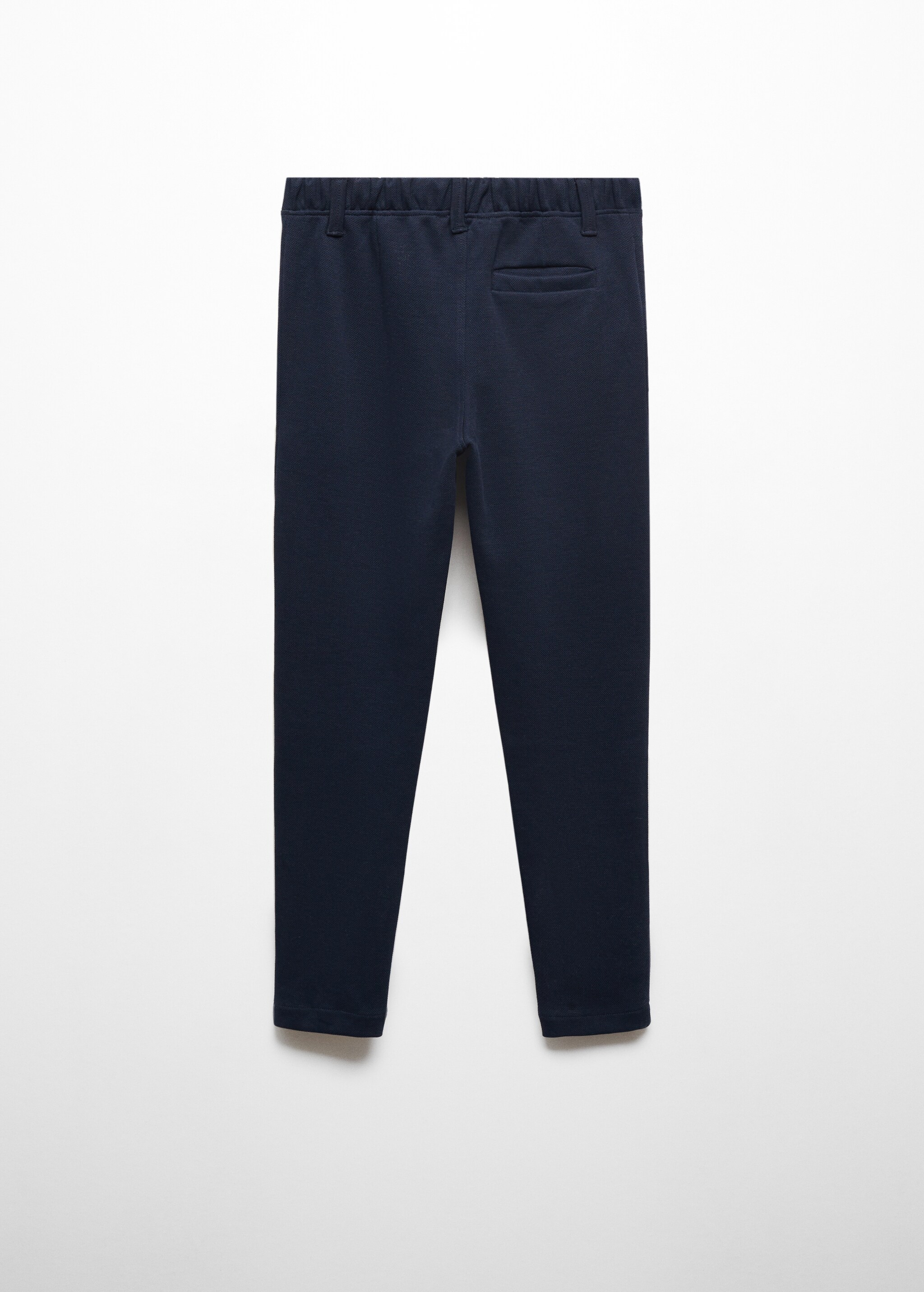 Cotton suit trousers - Reverse of the article