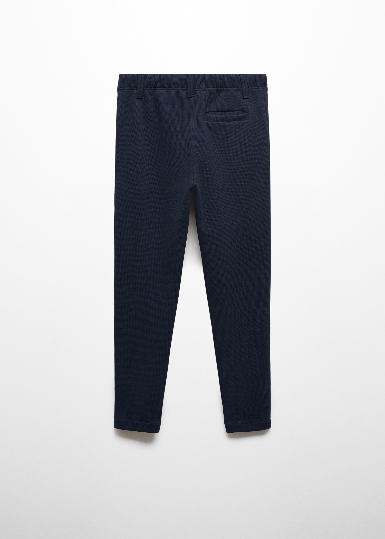 Cotton suit trousers - Reverse of the article