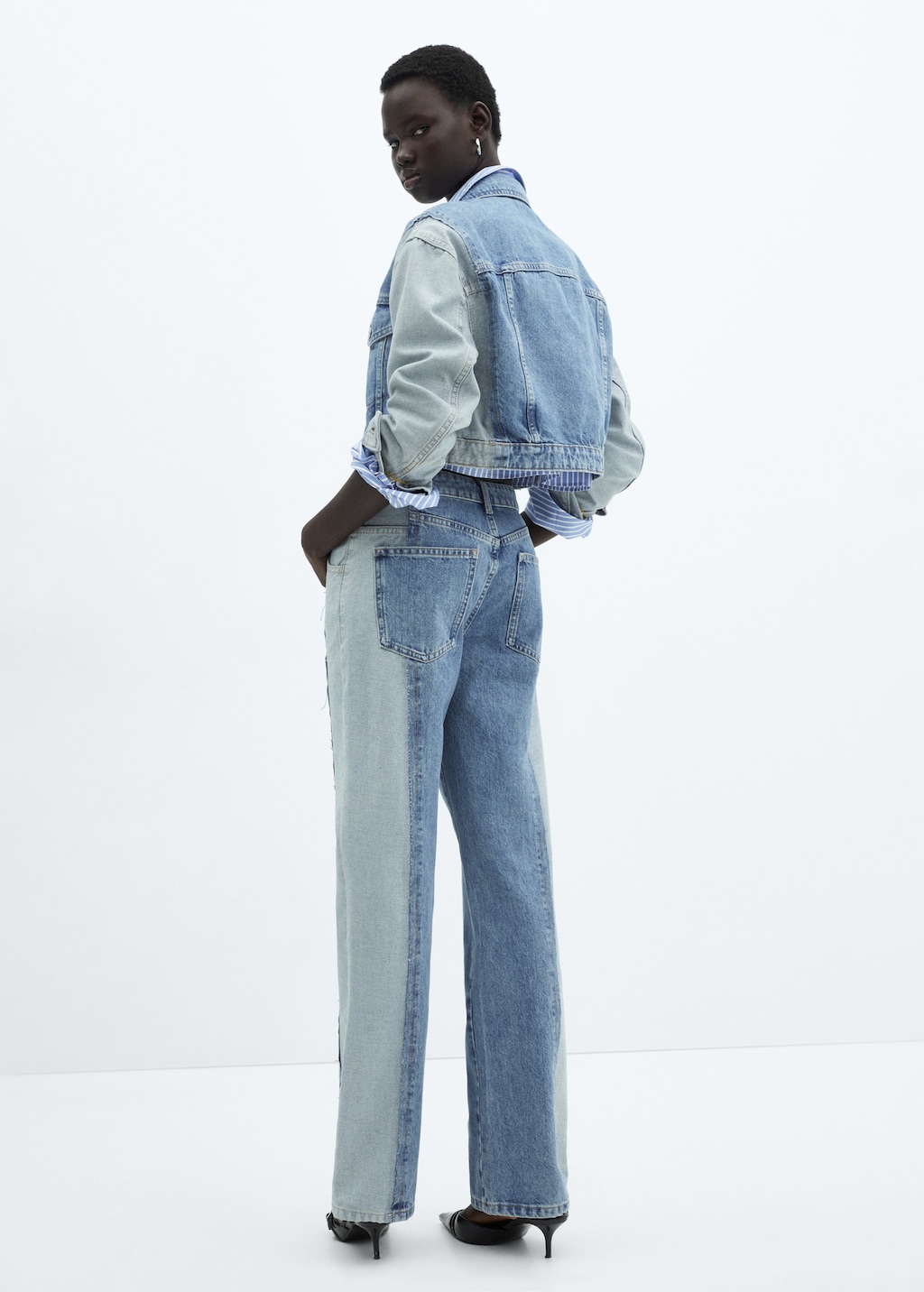 未使用おしゃれレースジャケット/「TSJ TWIN-SET JEANS」イタリア 千鳥セーラージャケットSET – BUNNY APARTMENT