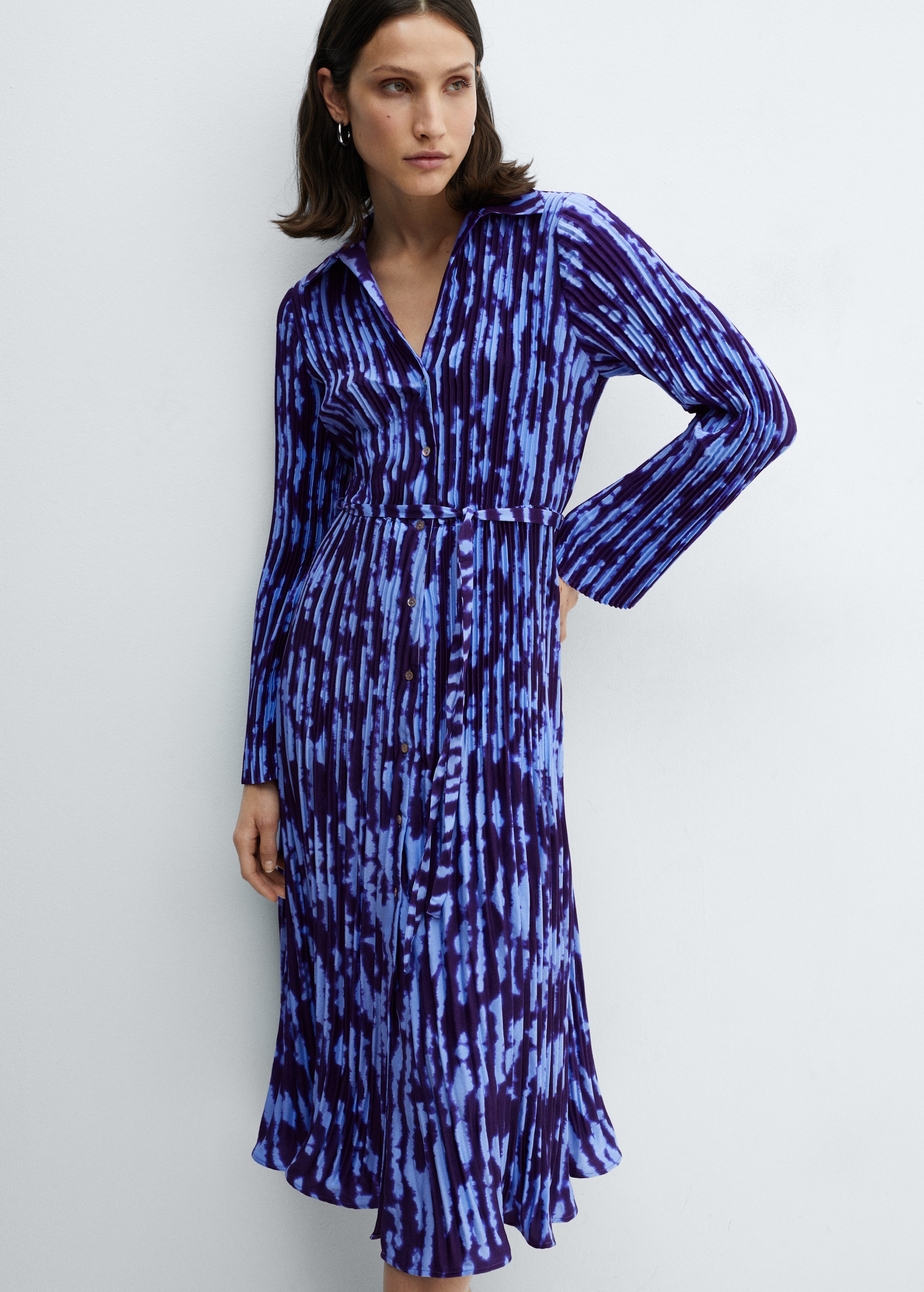 Belt Suit Collar Long Sleeve V- neck Bodycon Dresses Belt Suit Collar Long Sleeve V- neck Bodycon Dresses