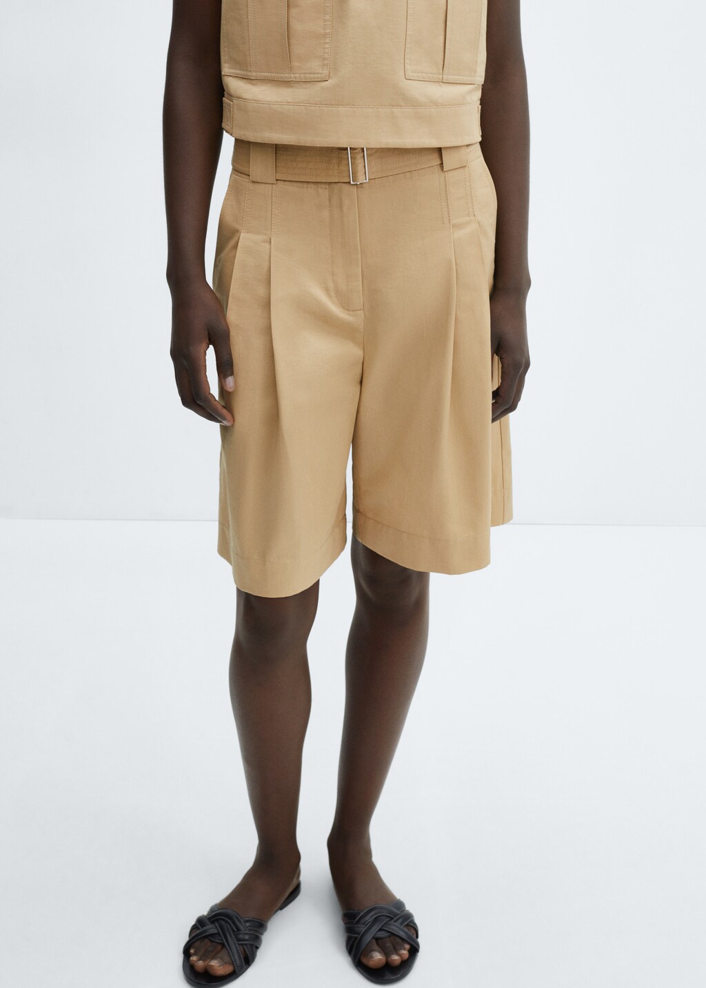【THE MOZZ】[Premium] Belta Bermuda Pants 67085754_09.jpg?ts=1706700795107