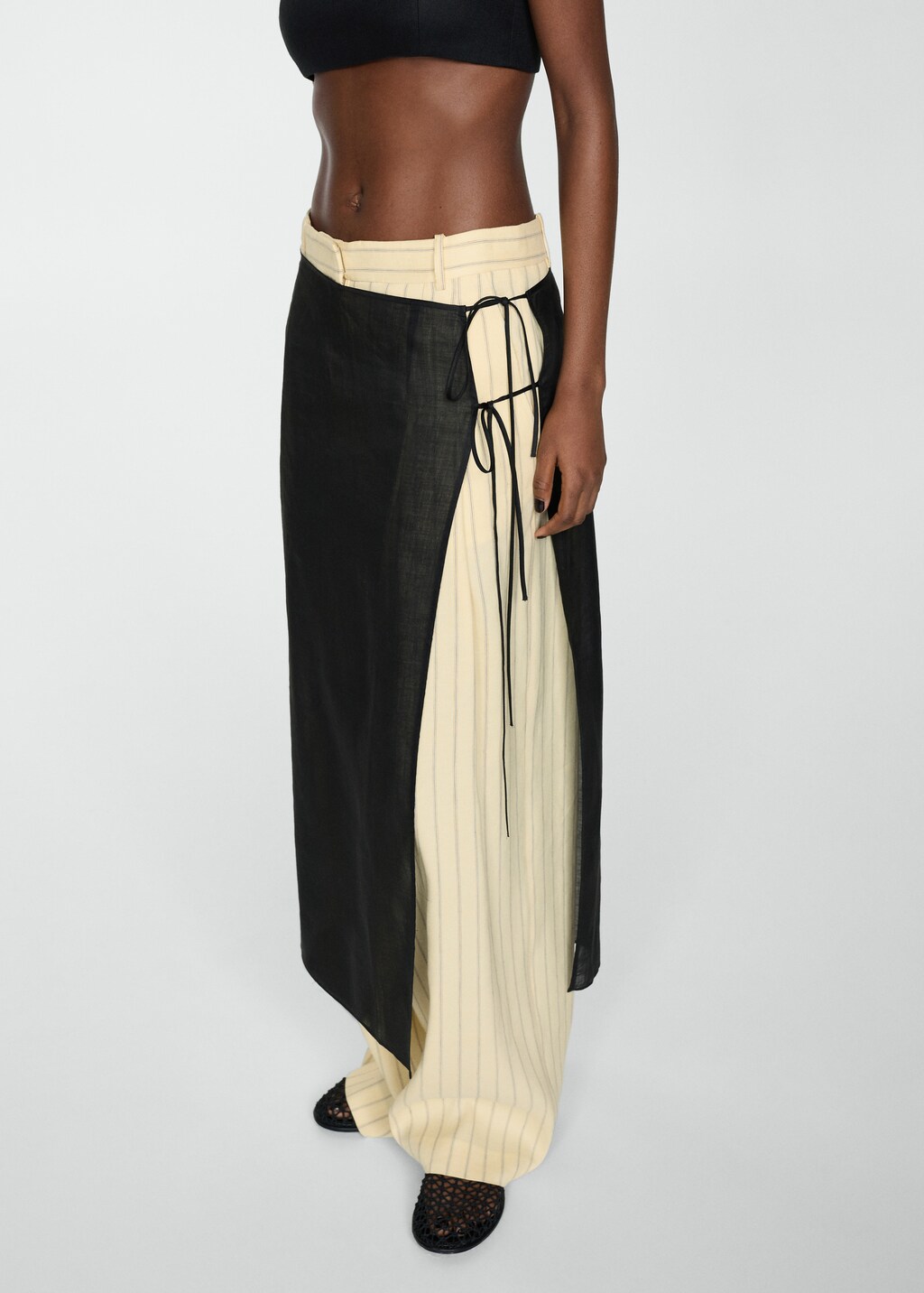 ★CORALIQUE★Romantic Pareo Skirt★White_Black★韓国★大人気 Steampunk Ruffled Skirt / スカート【DARK IN LOVE】 | Spider