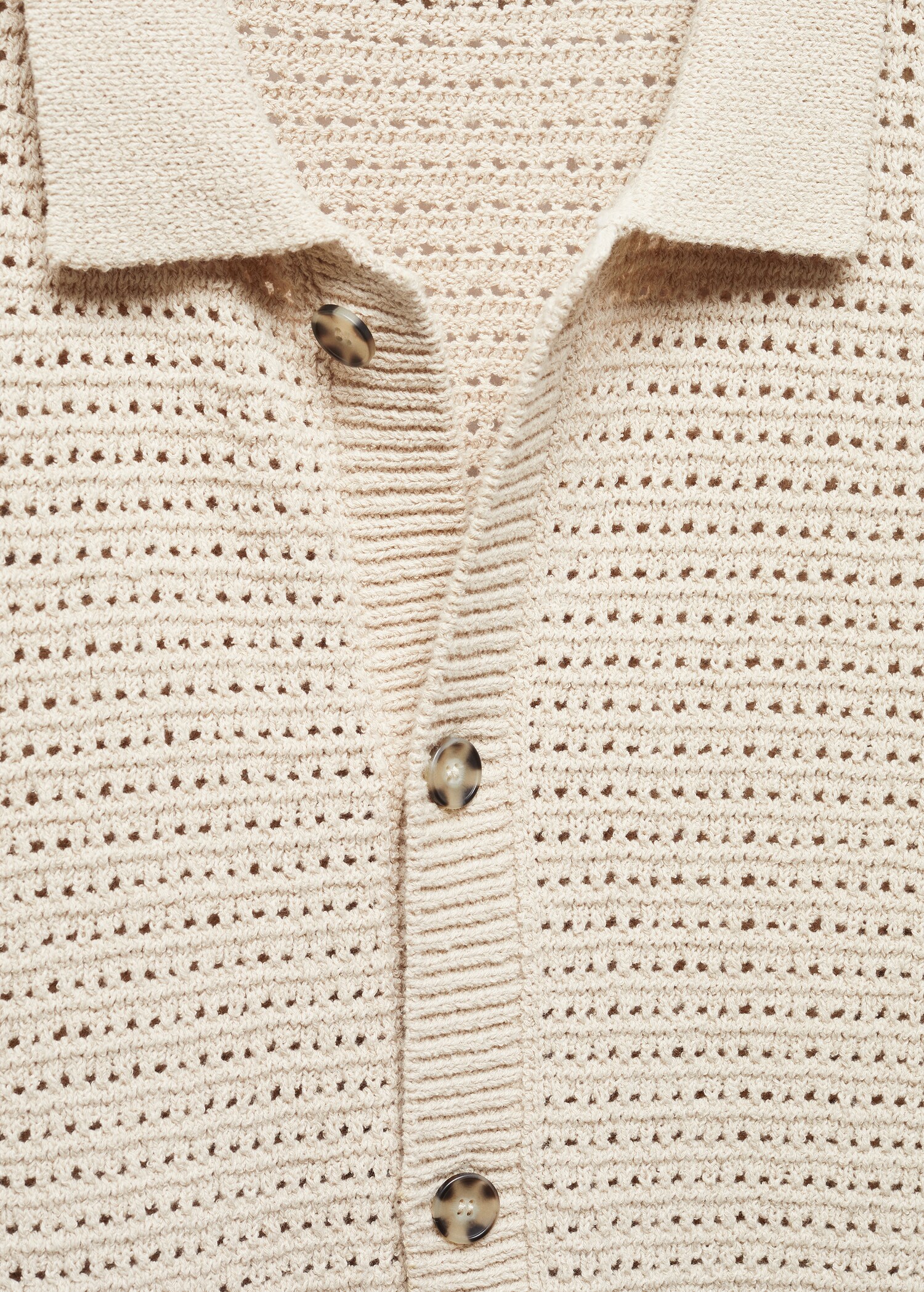 Polo punto calado botones - Detalle del artículo 8