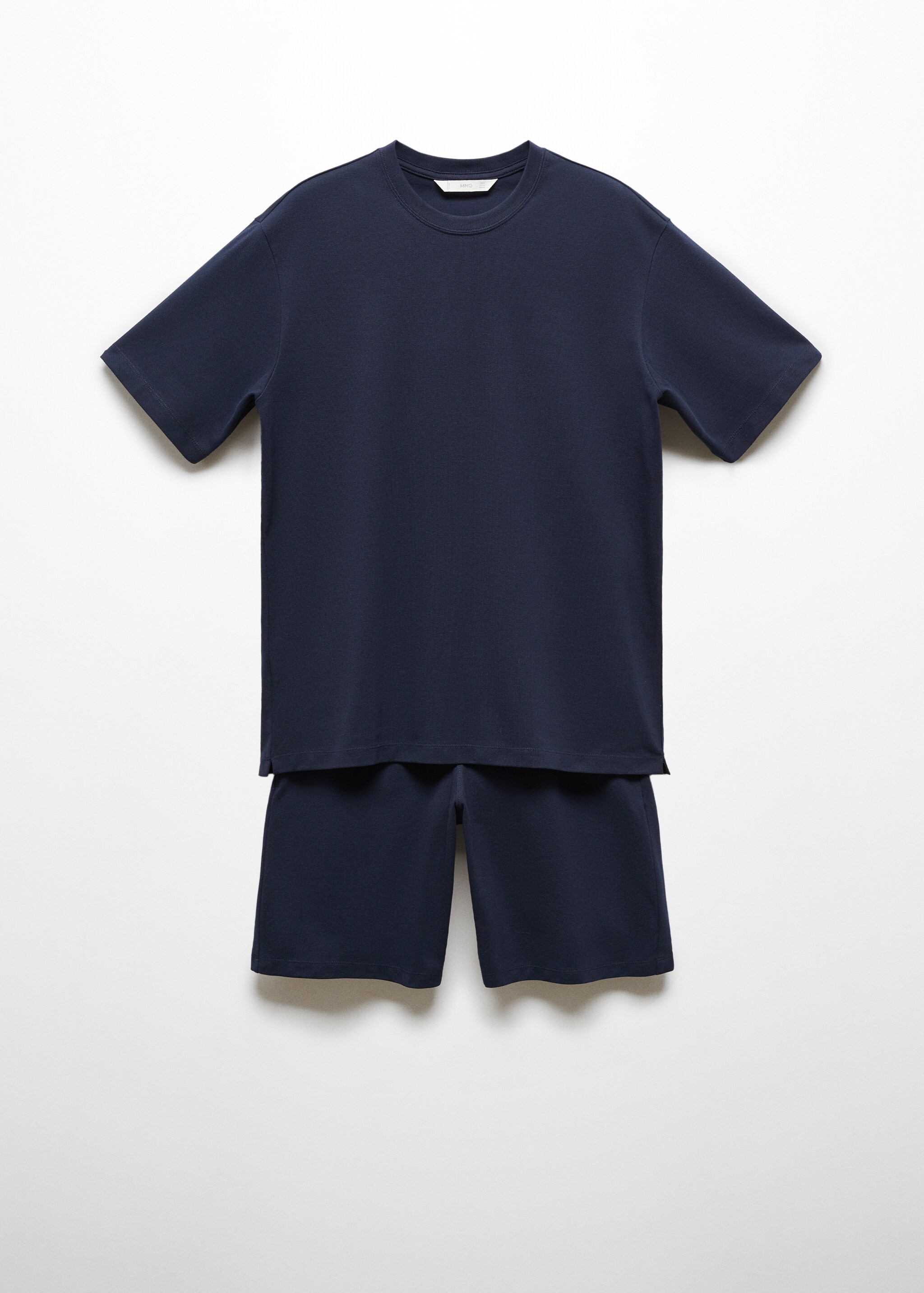 Комплект короткая пижама из хлопка - Изделие без модели
