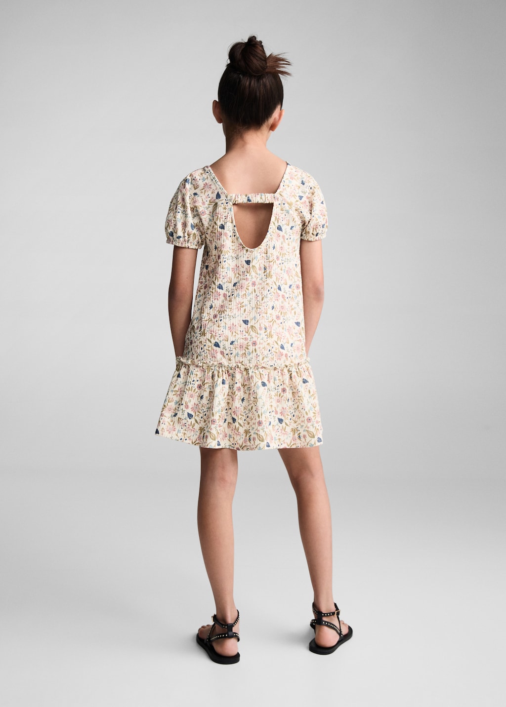 Floral print dress