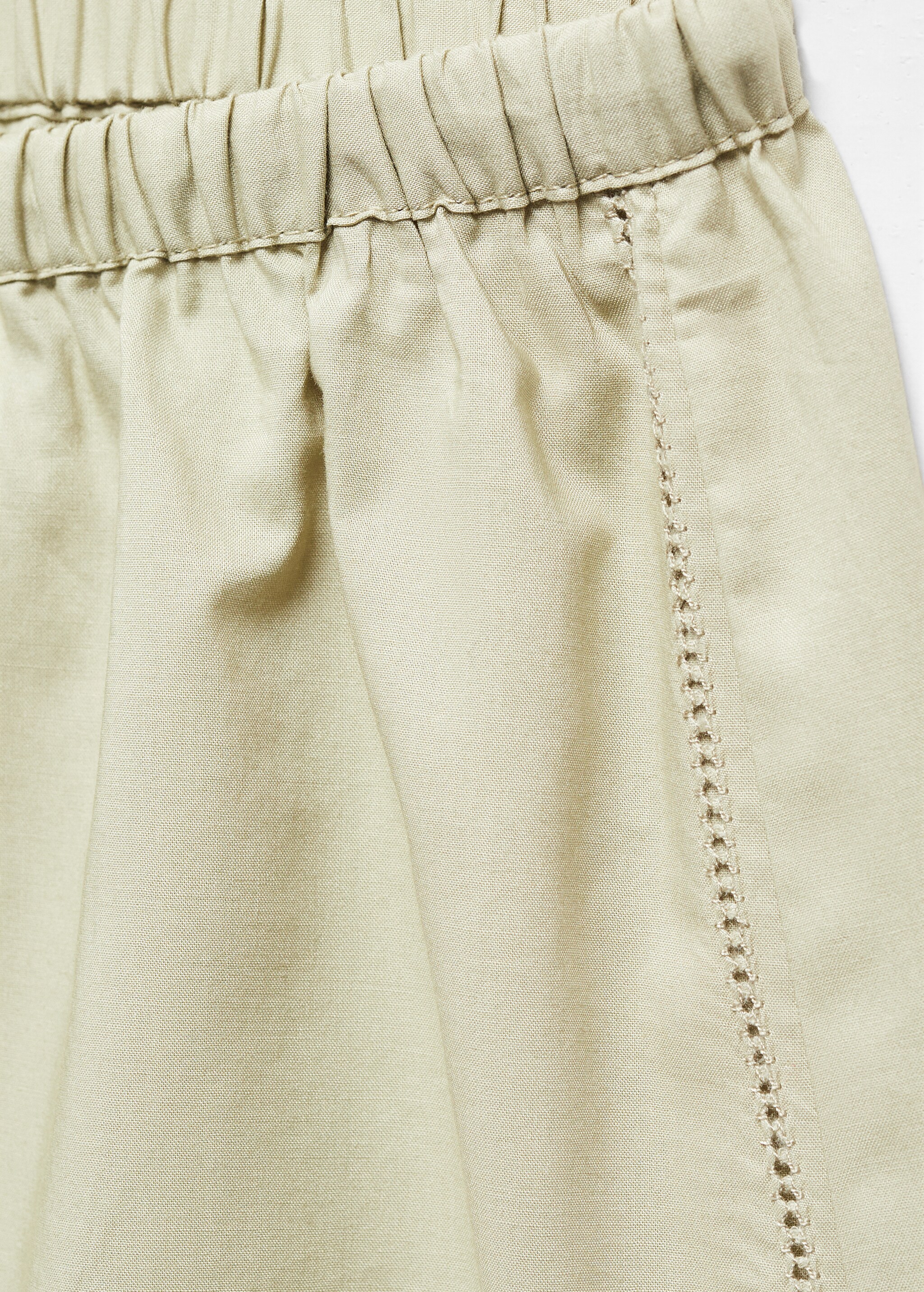 Short pyjama coton taille élastique - Détail de l'article 8