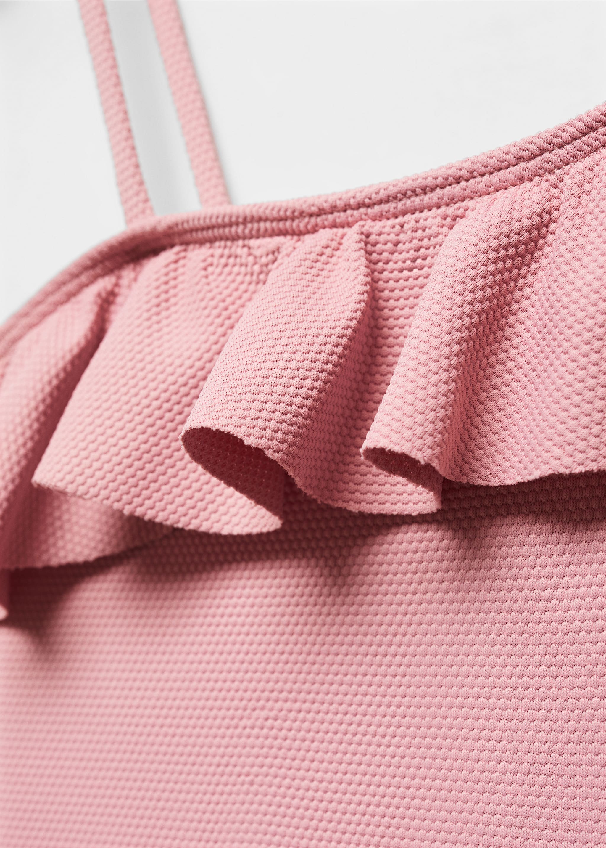 Asymmetric ruffle swimsuit - Details of the article 8