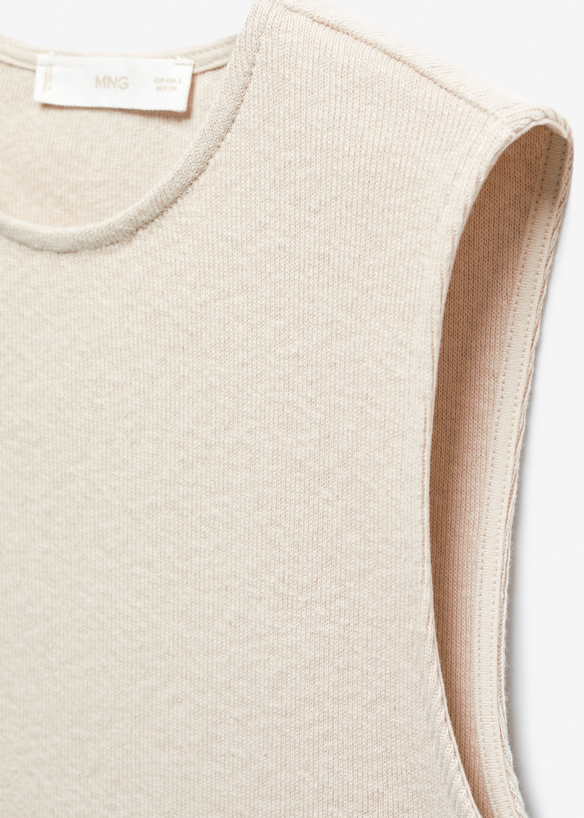 Cotton tank top - Details of the article 8