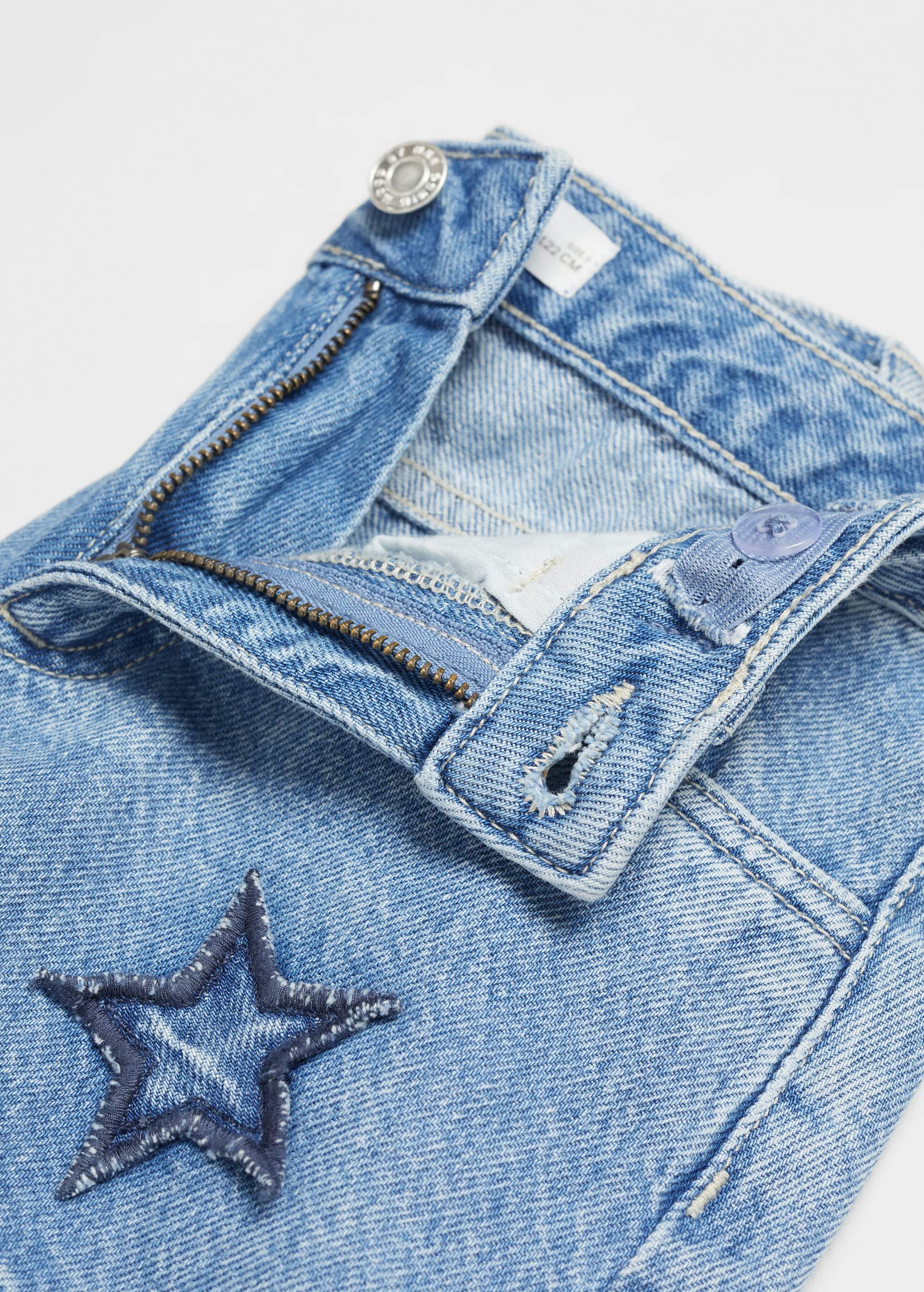 Star denim shorts - Details of the article 8