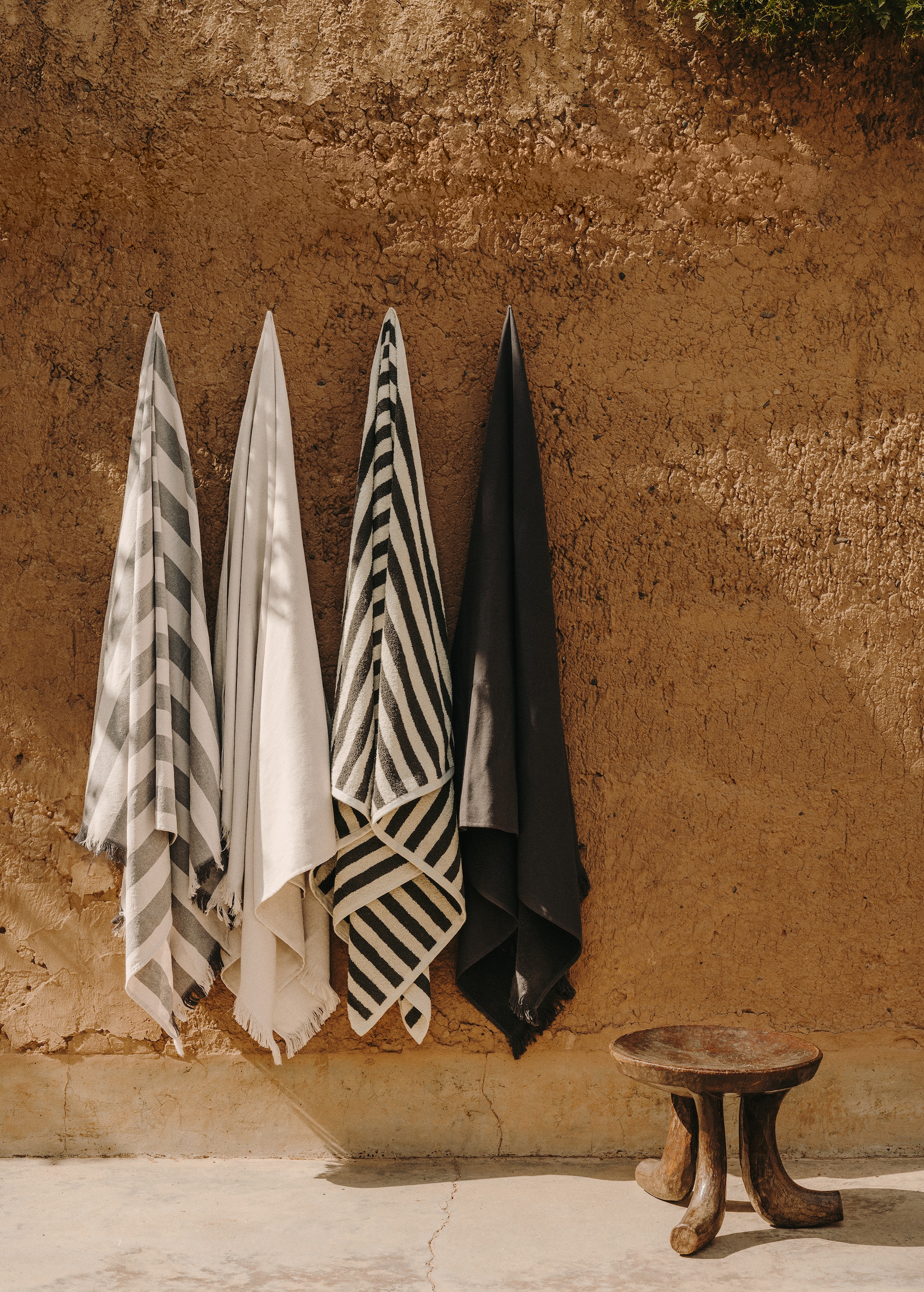 100% cotton striped beach towel - Details of the article 6