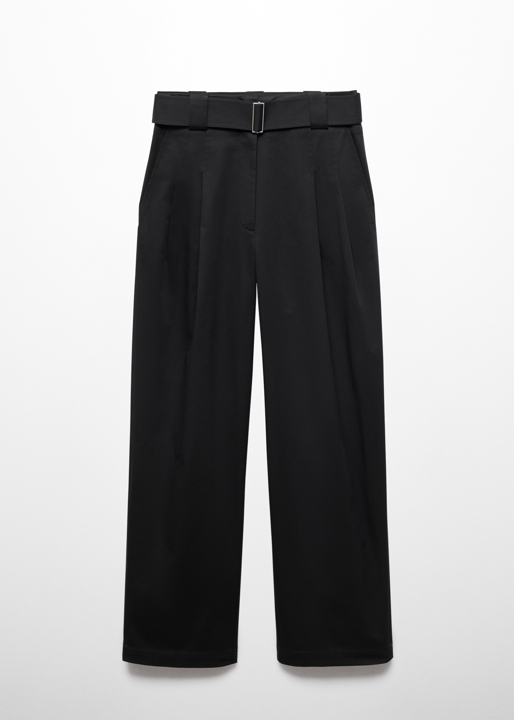 Pleated suit pants - Article without model