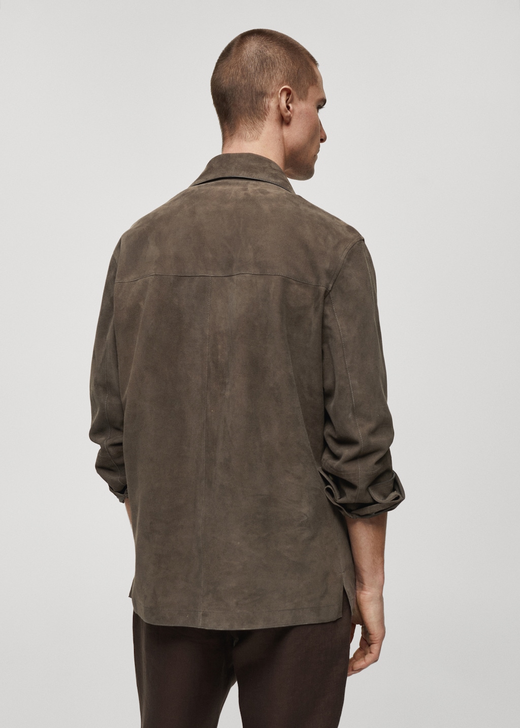 Mango suede coat best sale