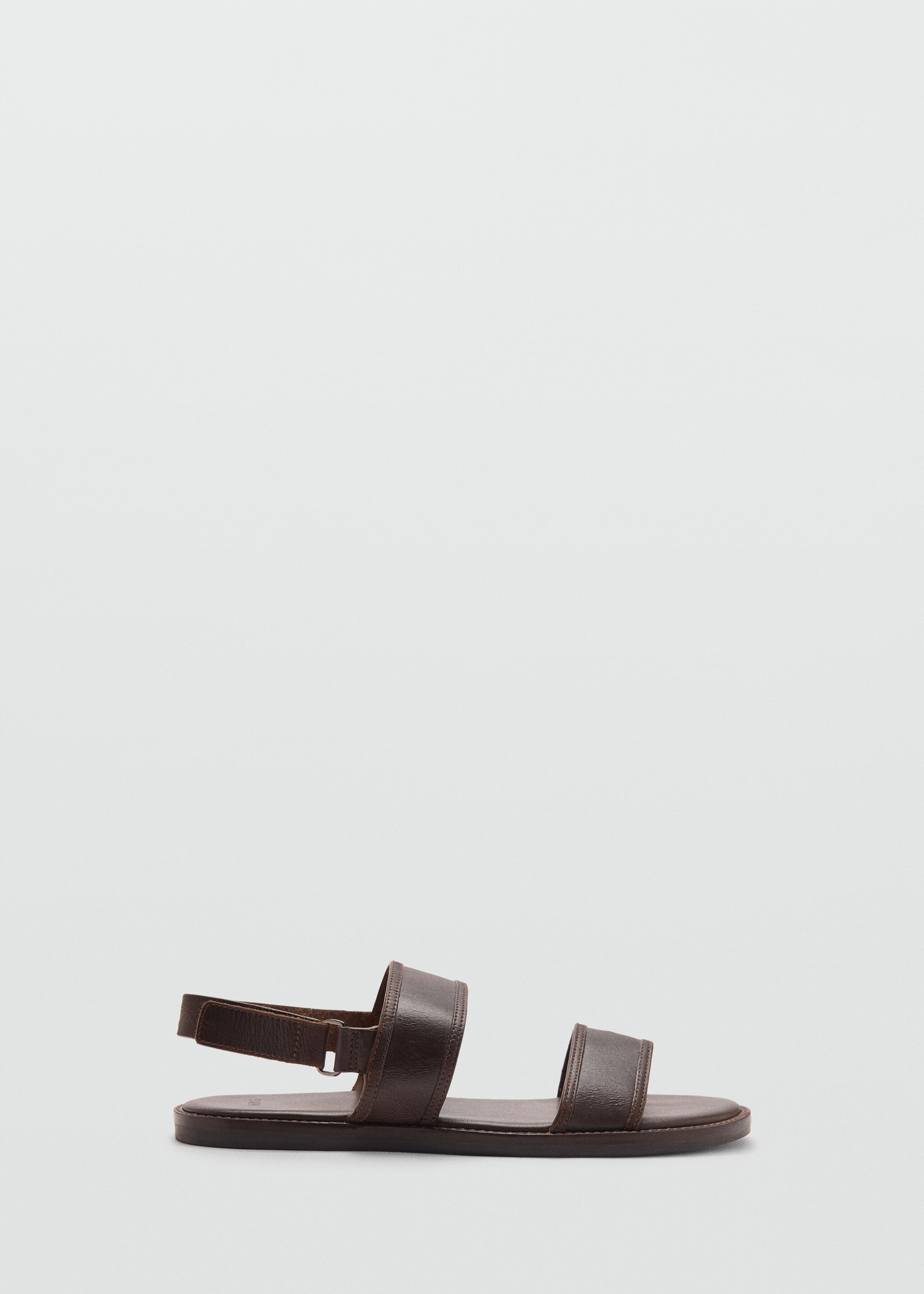 100% leather strap sandal - Details of the article 3
