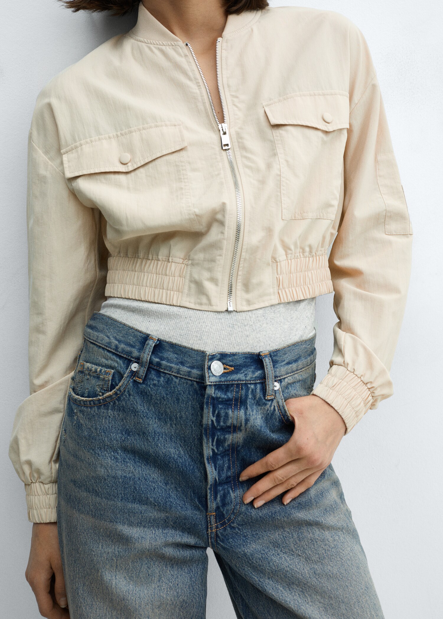 Veste bomber poche - Détail de l'article 6