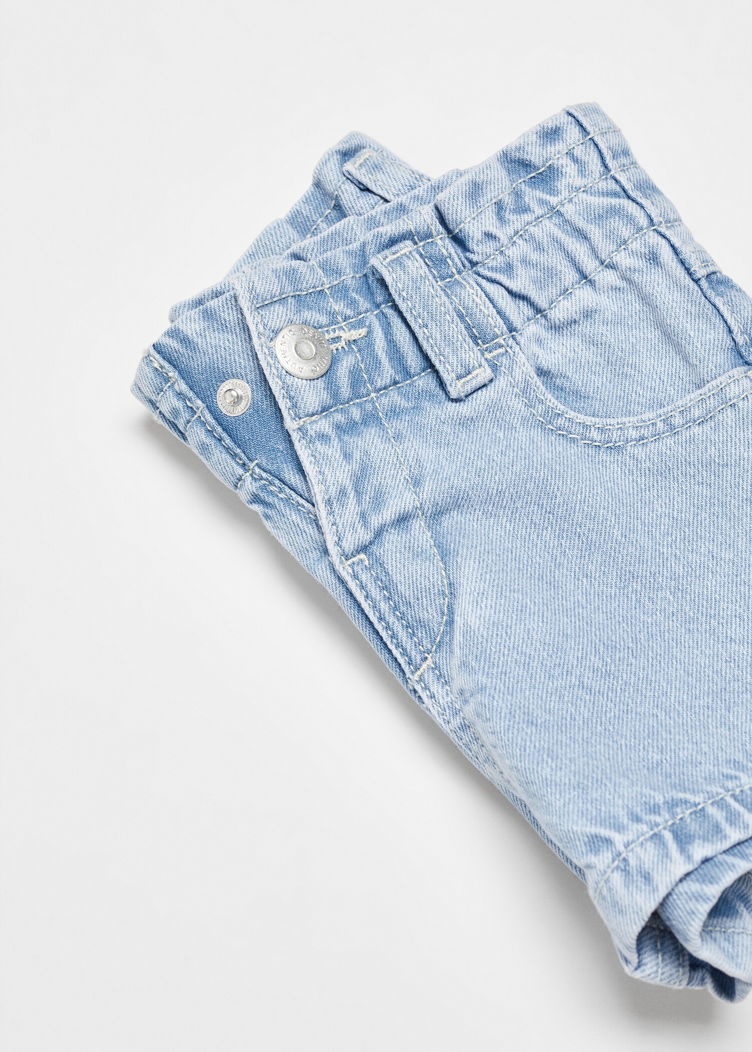 Shorts i denim paperbag - Artikkeldetalj 0