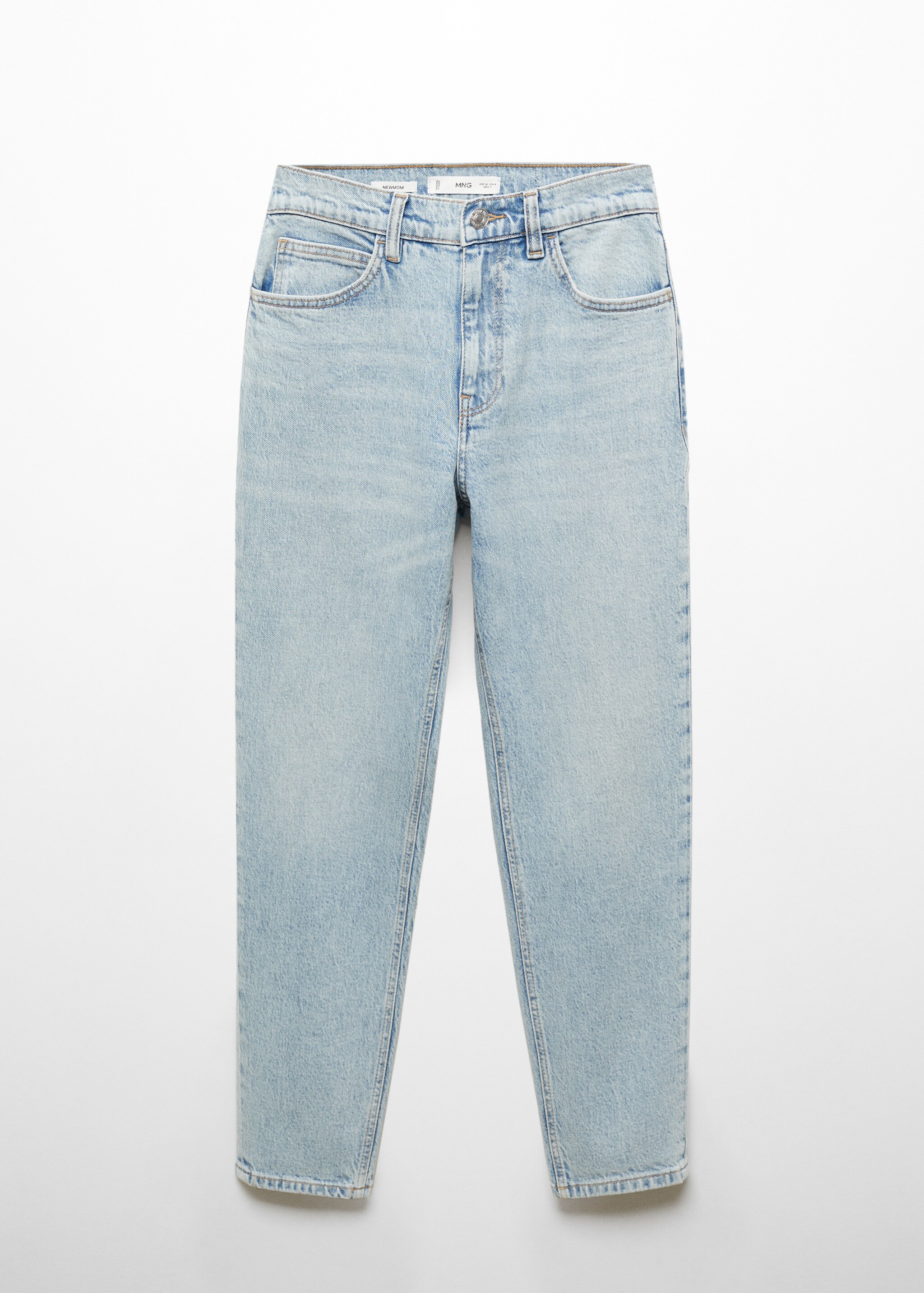 Комфортные джинсы Newmom с высокой талией - Изделие без модели