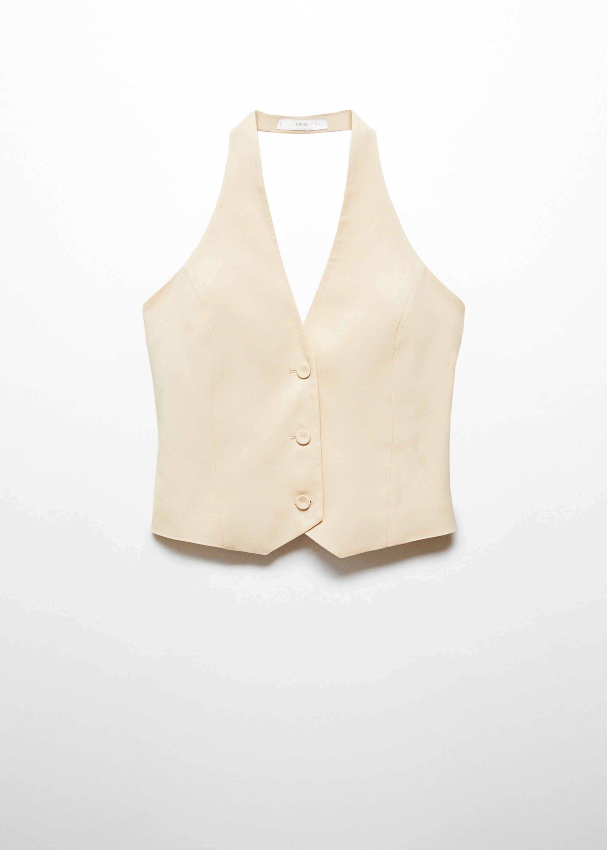 Chaleco halter lyocell - Artículo sin modelo