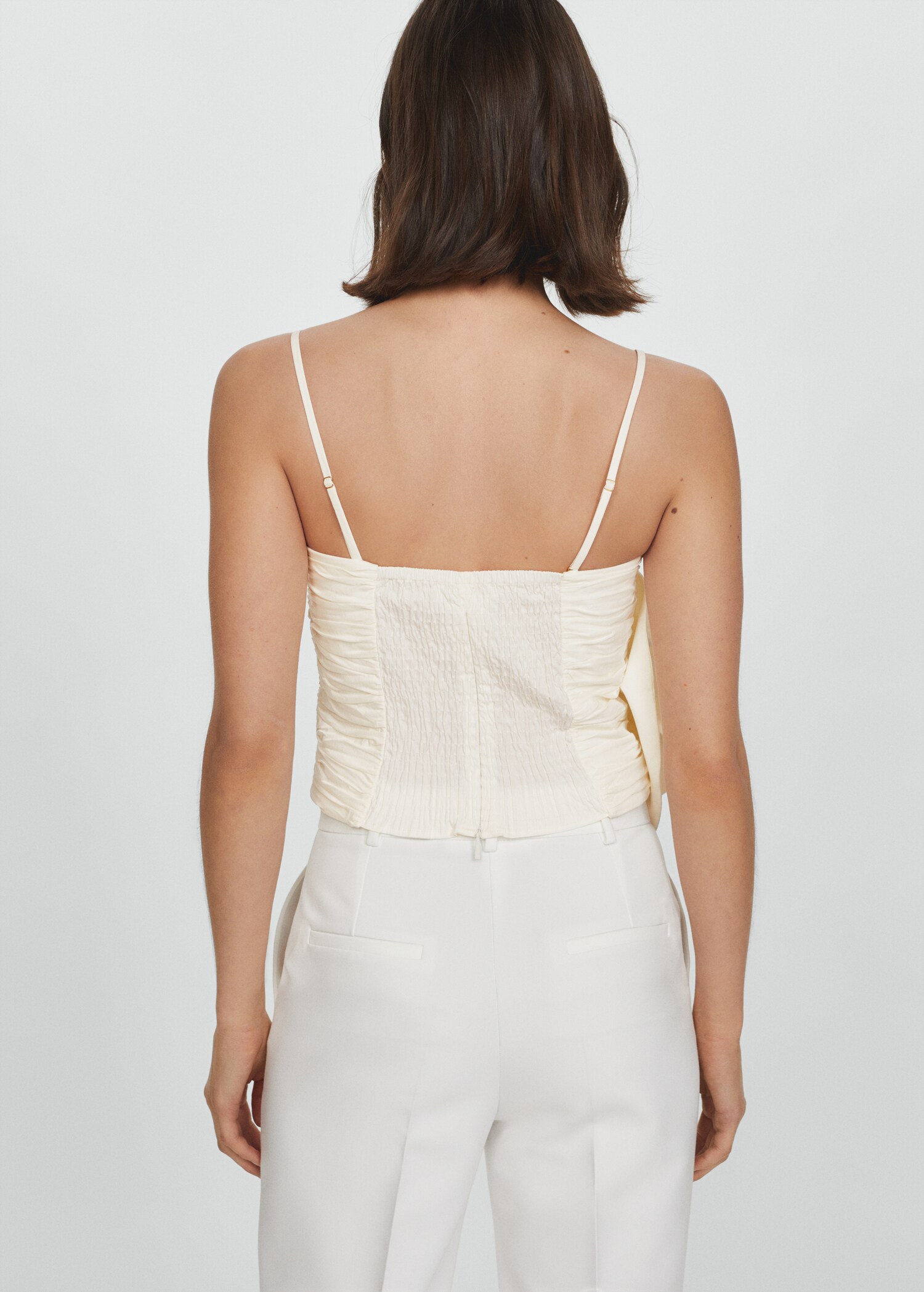 Floral maxi-top - Reverse of the article