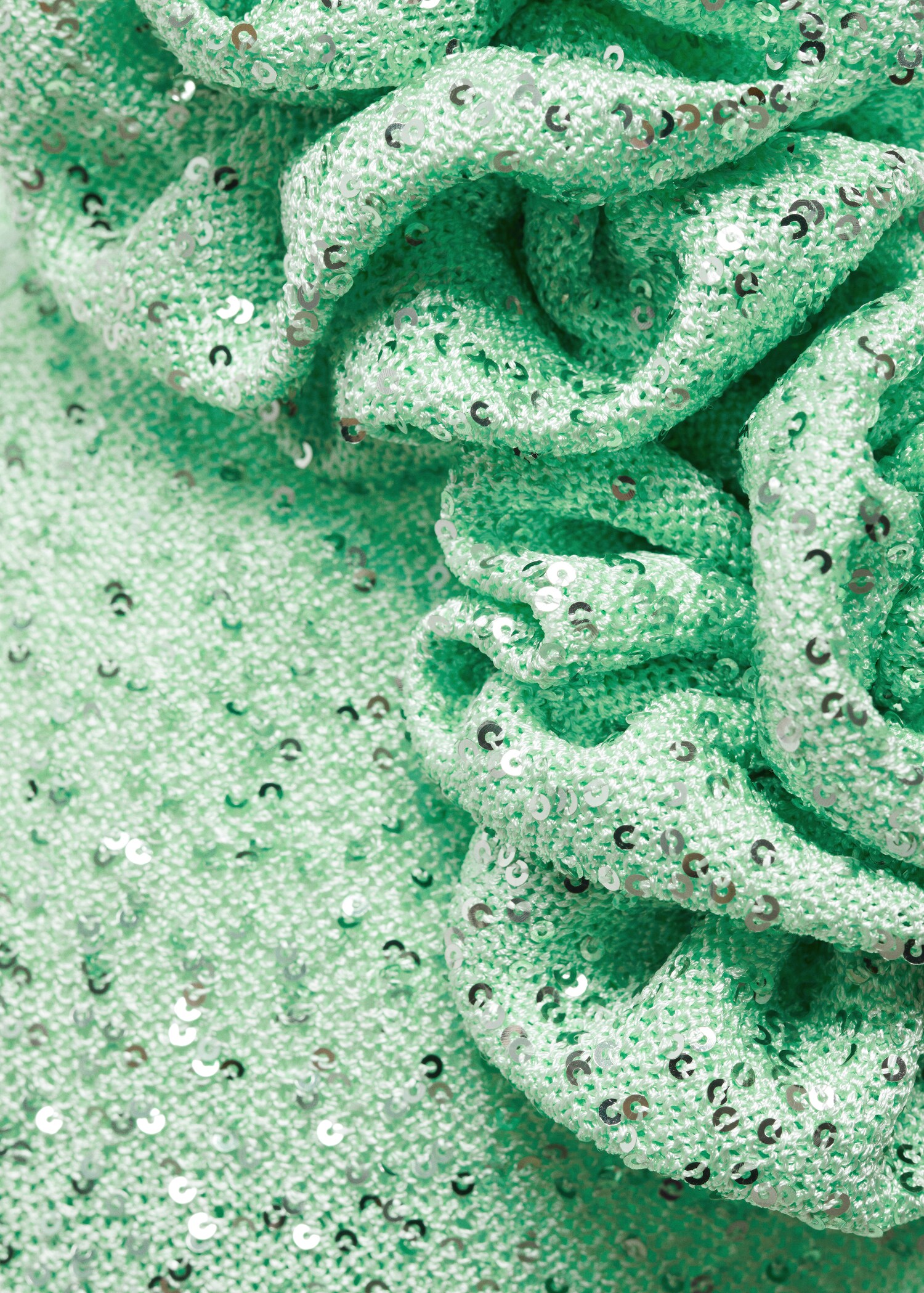 Vestido lentejuelas detalle flores - Detalle del artículo 8