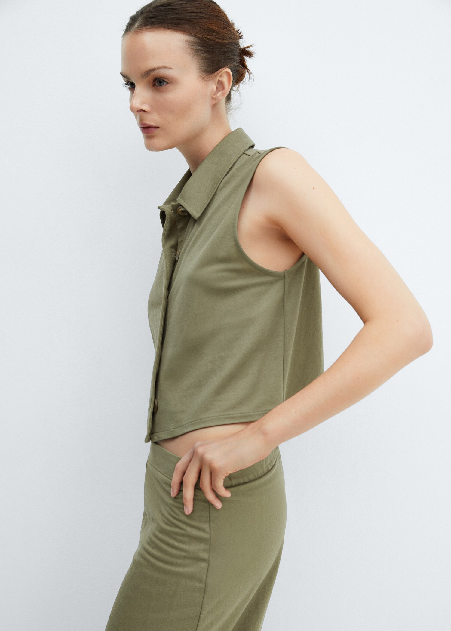 Gilet col chemise - Détail de l'article 1