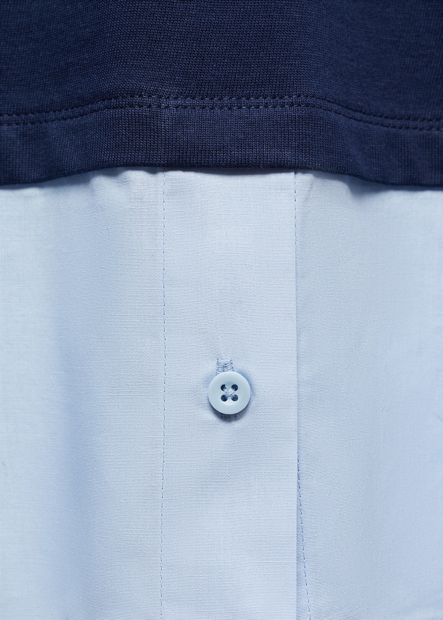 Polo rayures combiné chemise - Détail de l'article 8