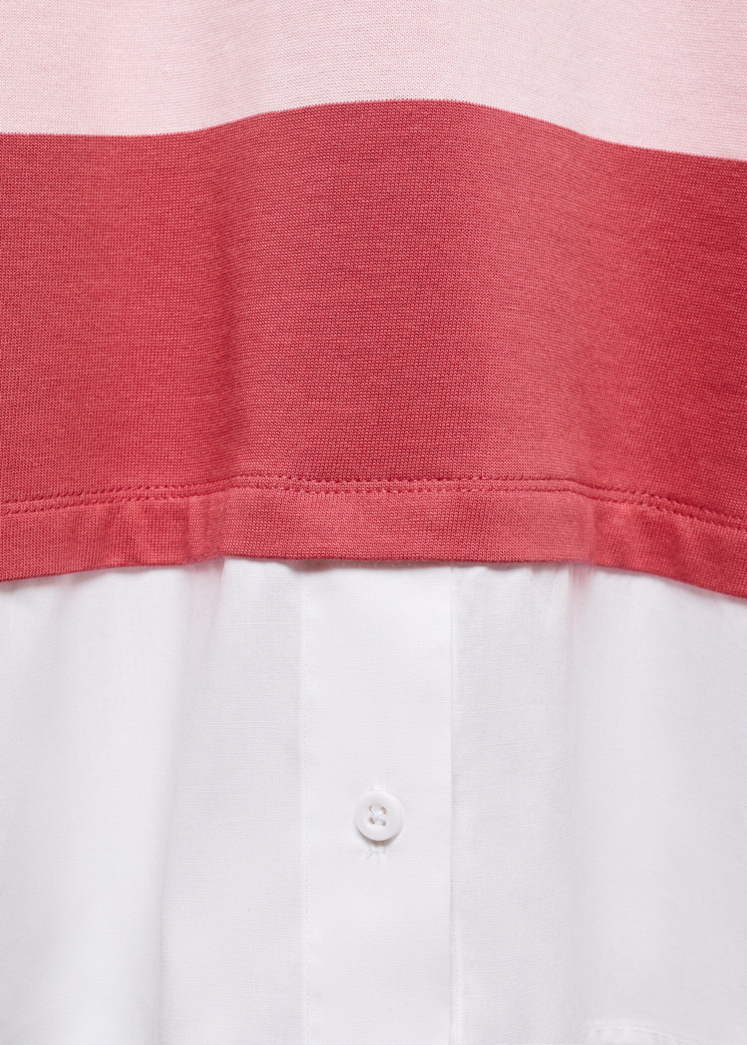 Polo rayures combiné chemise - Détail de l'article 8