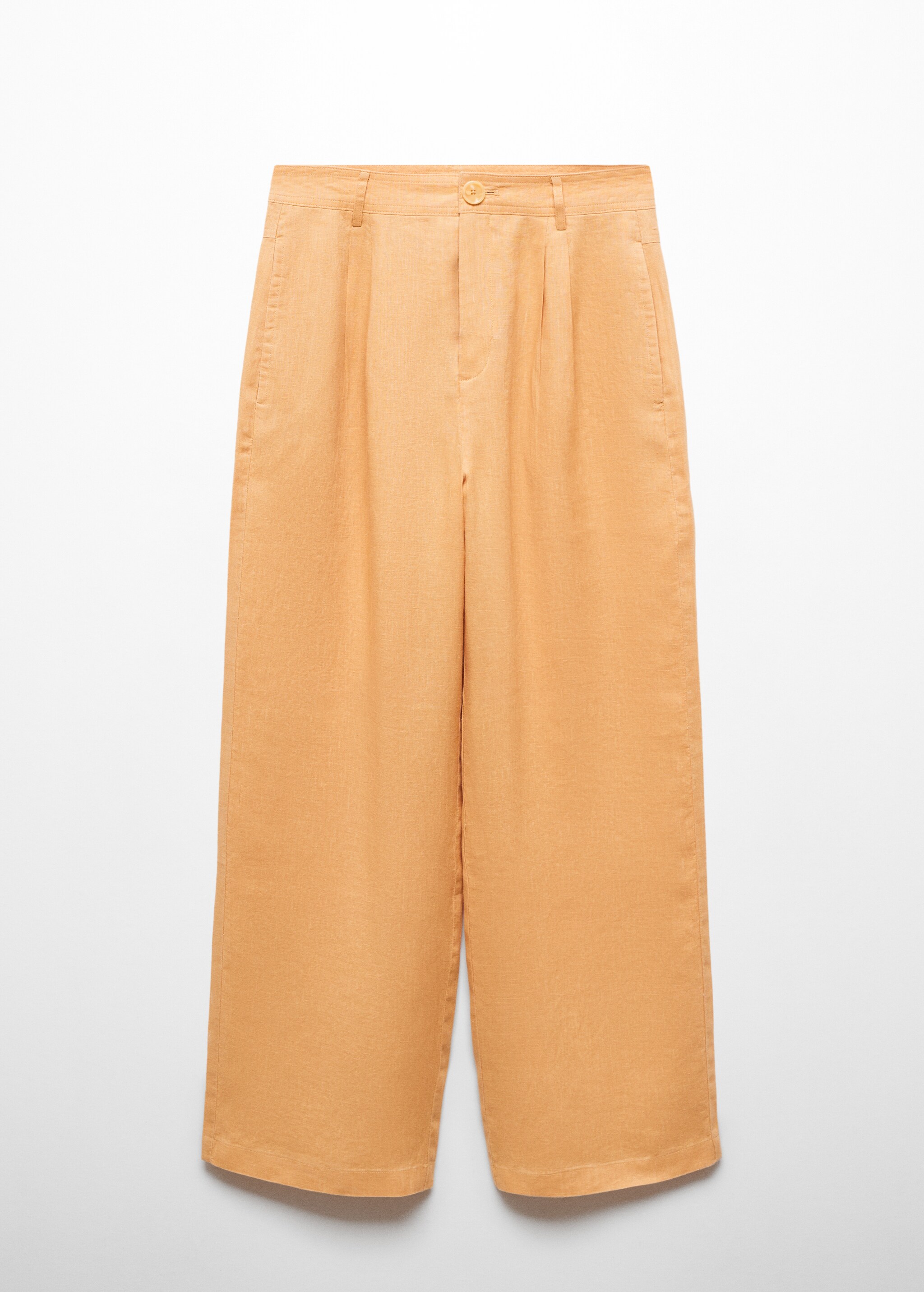Pantaloni wideleg 100% lino - Articolo senza modello