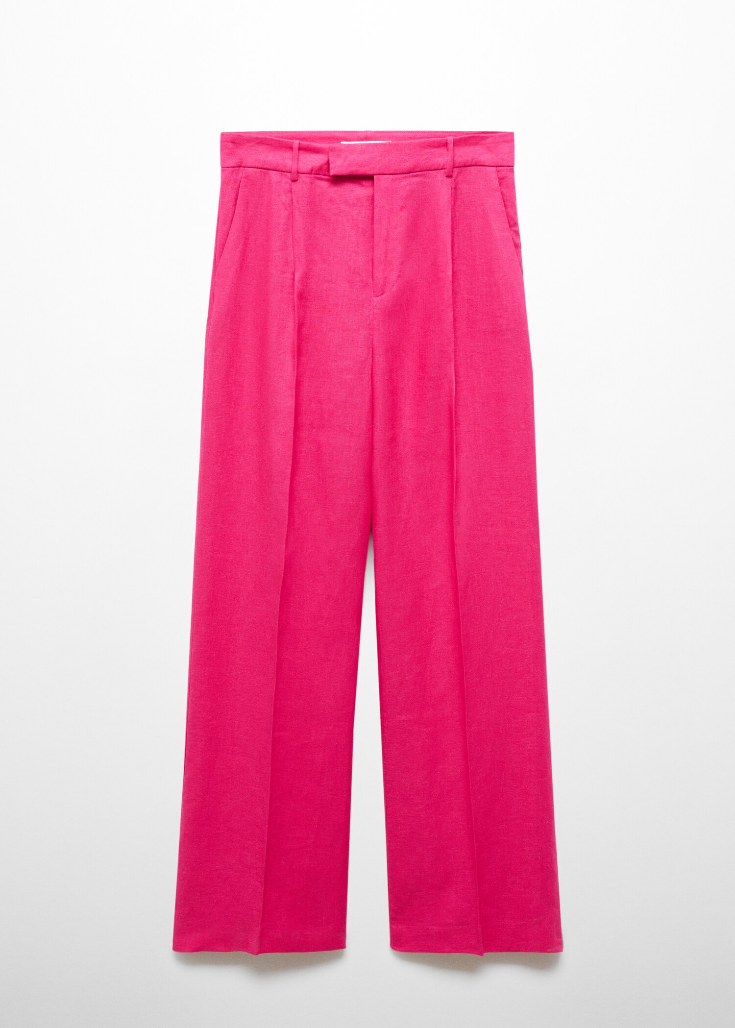 Pleated linen pants - Article without model