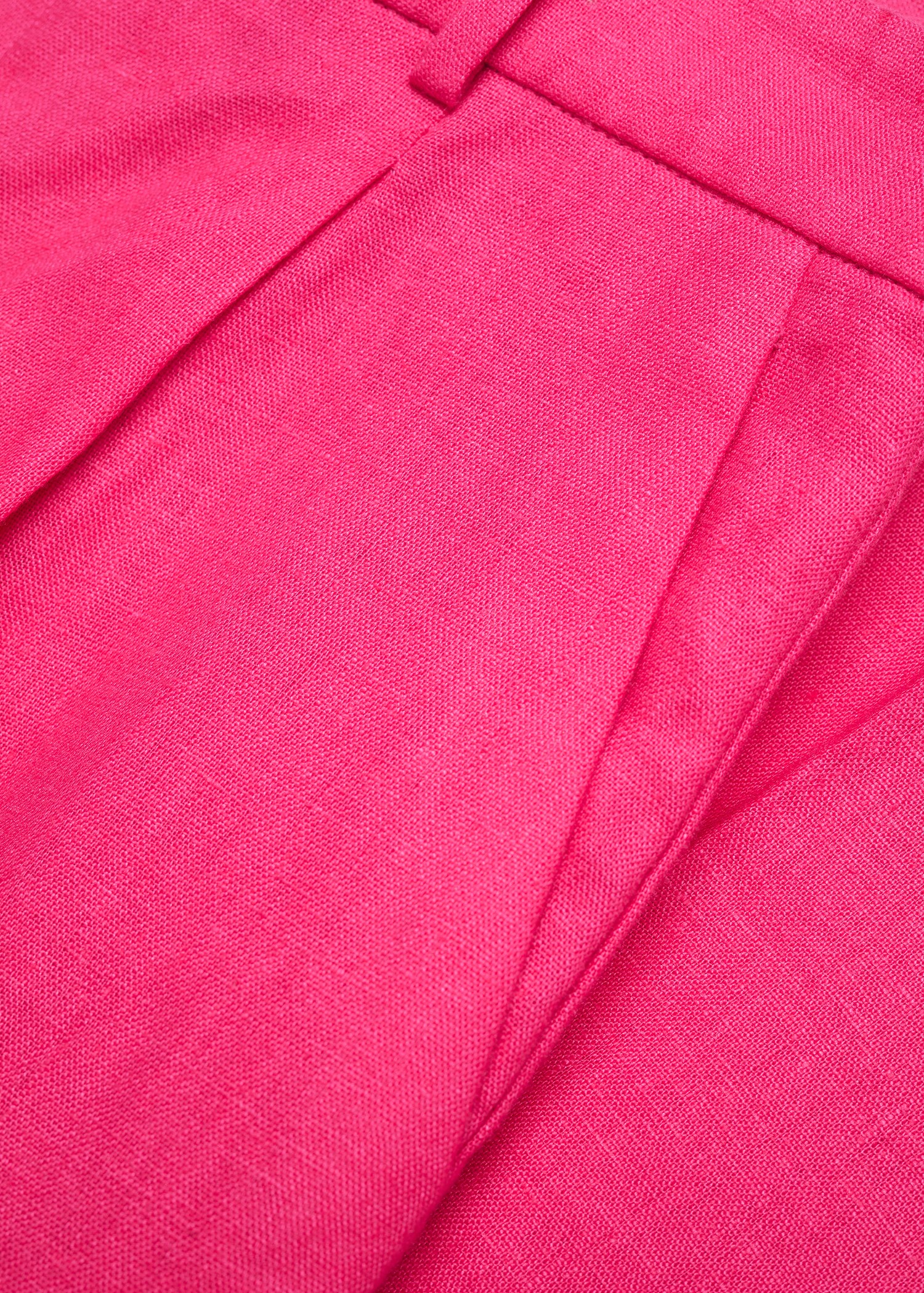 Pantalón pinzas 100% lino - Detalle del artículo 8