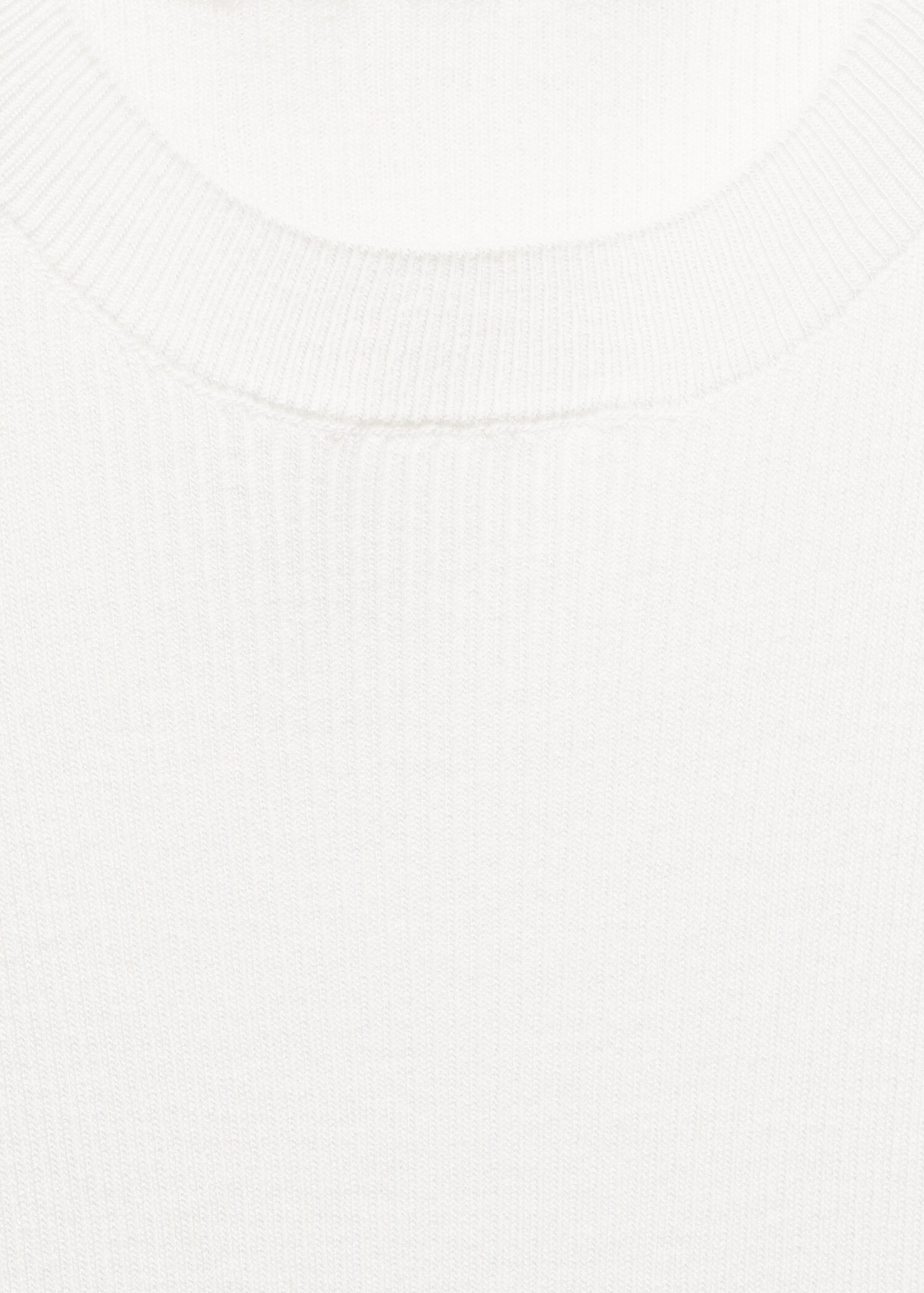 Ribbed knit top - Details of the article 8