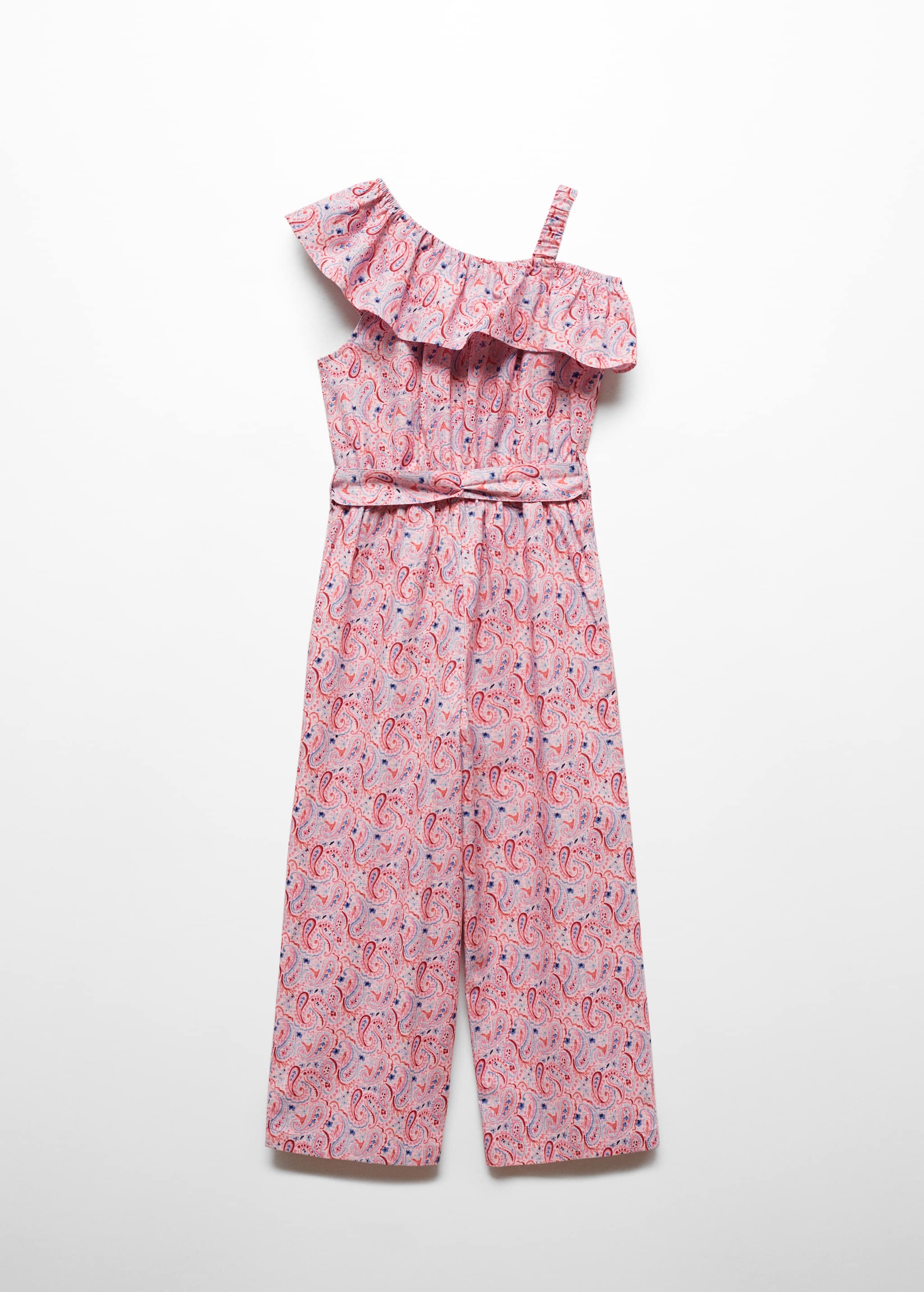 Paisley-print asymmetrical jumpsuit - Reverse of the article