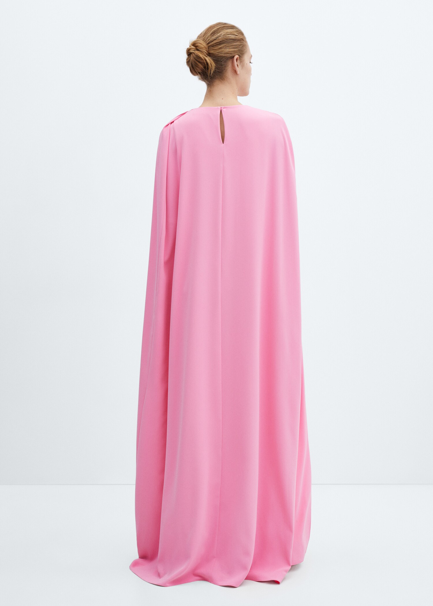 Vestido largo capa - Reverso del artículo