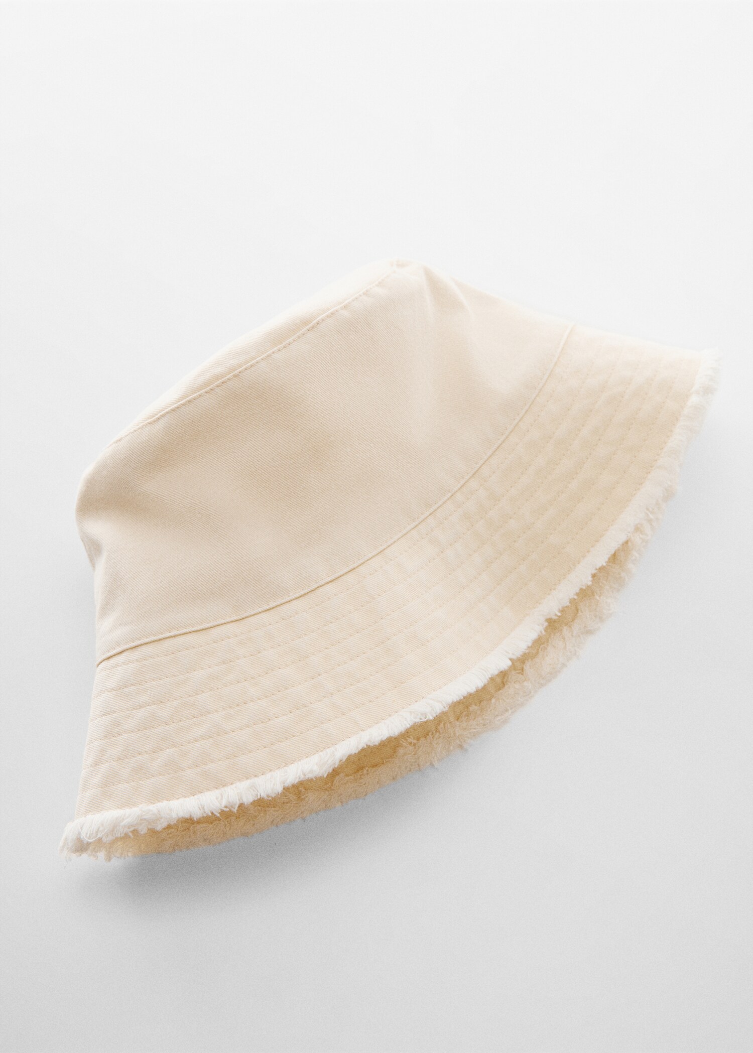 Frayed bucket hat - Medium plane