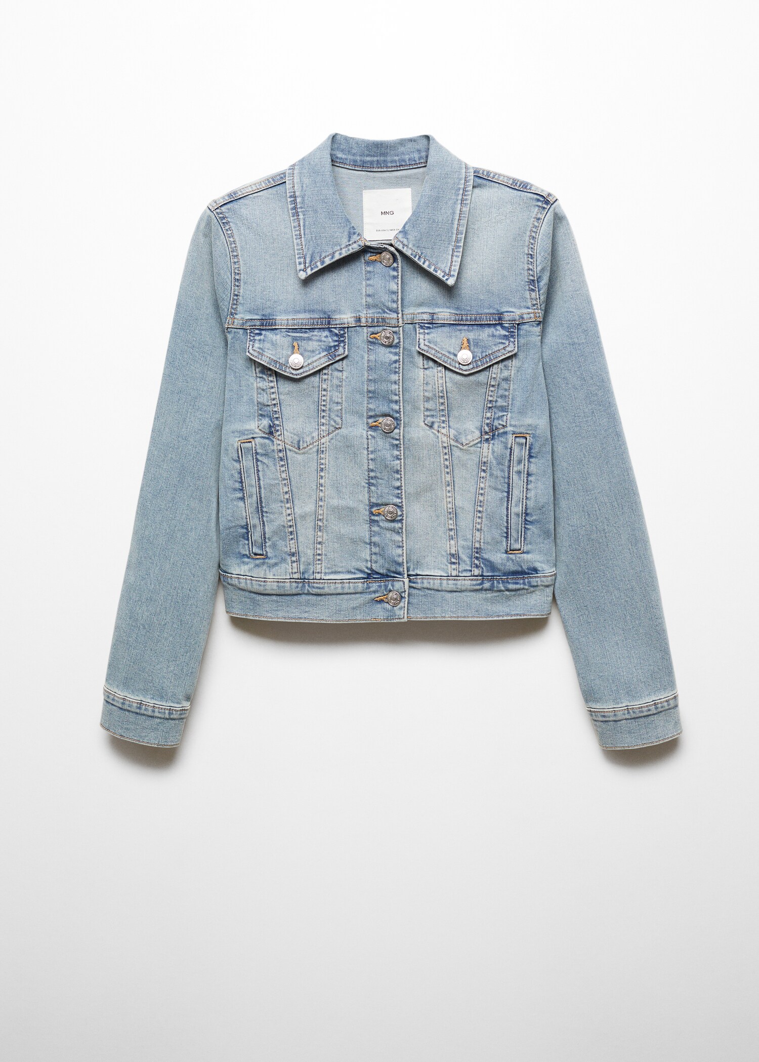Blouson jean poches - Article sans modèle