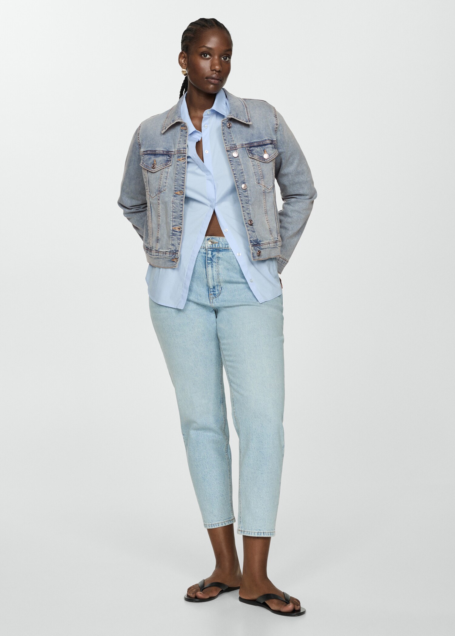 Blouson jean poches - Détail de l'article 3