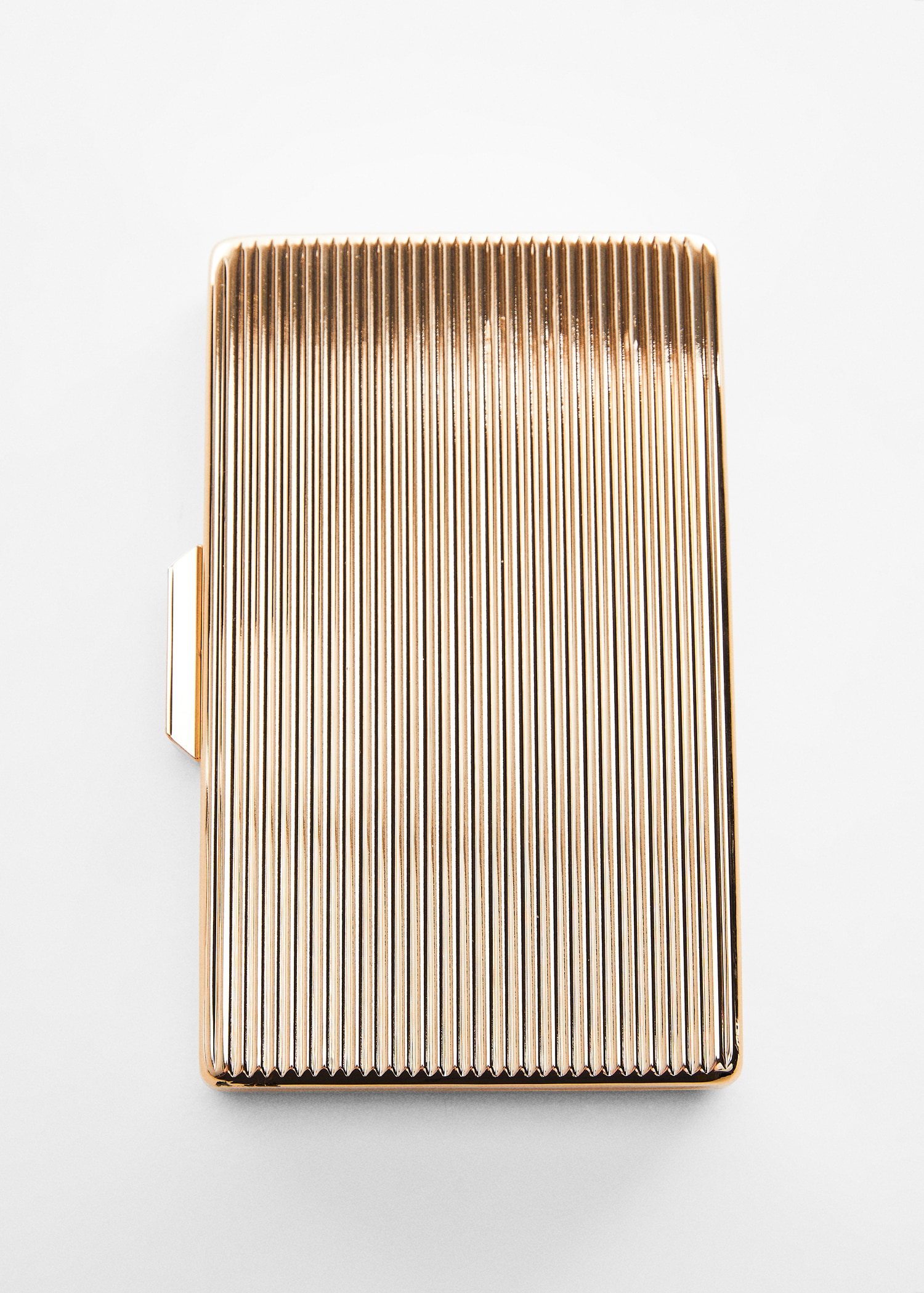 Metallic clutch bag - Details of the article 5