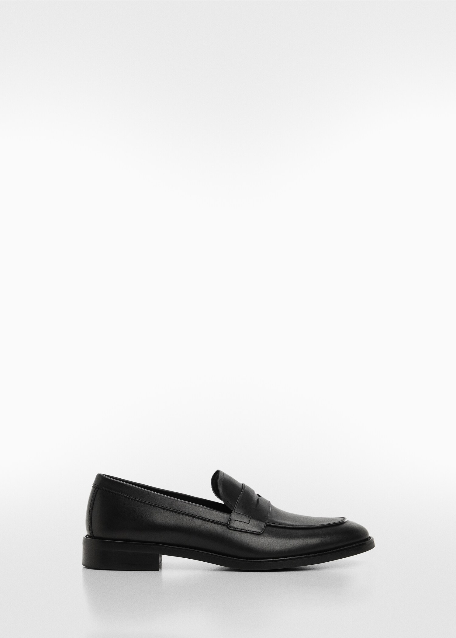 Aged-leather loafers - Article without model