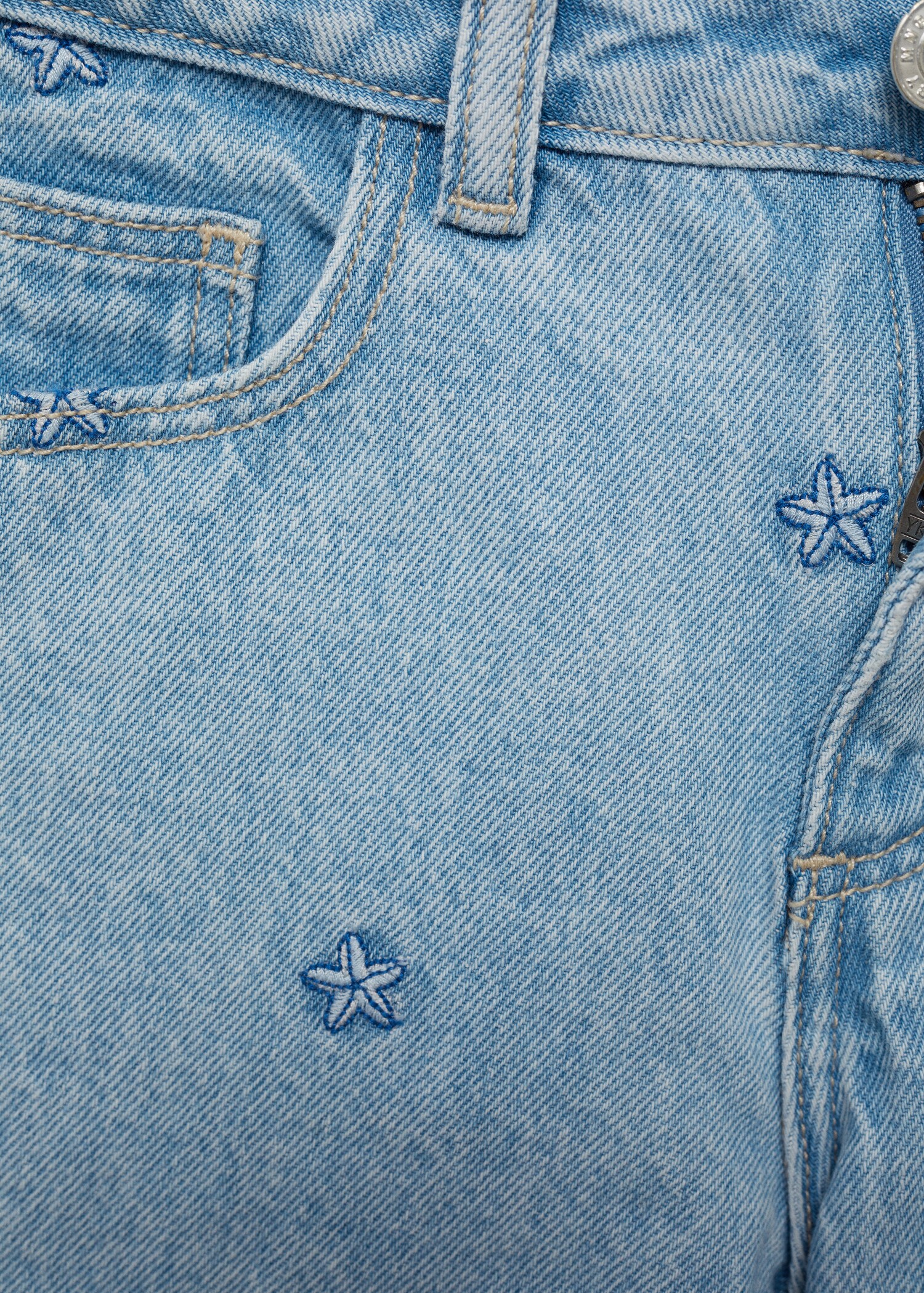 Starfish denim shorts - Details of the article 0