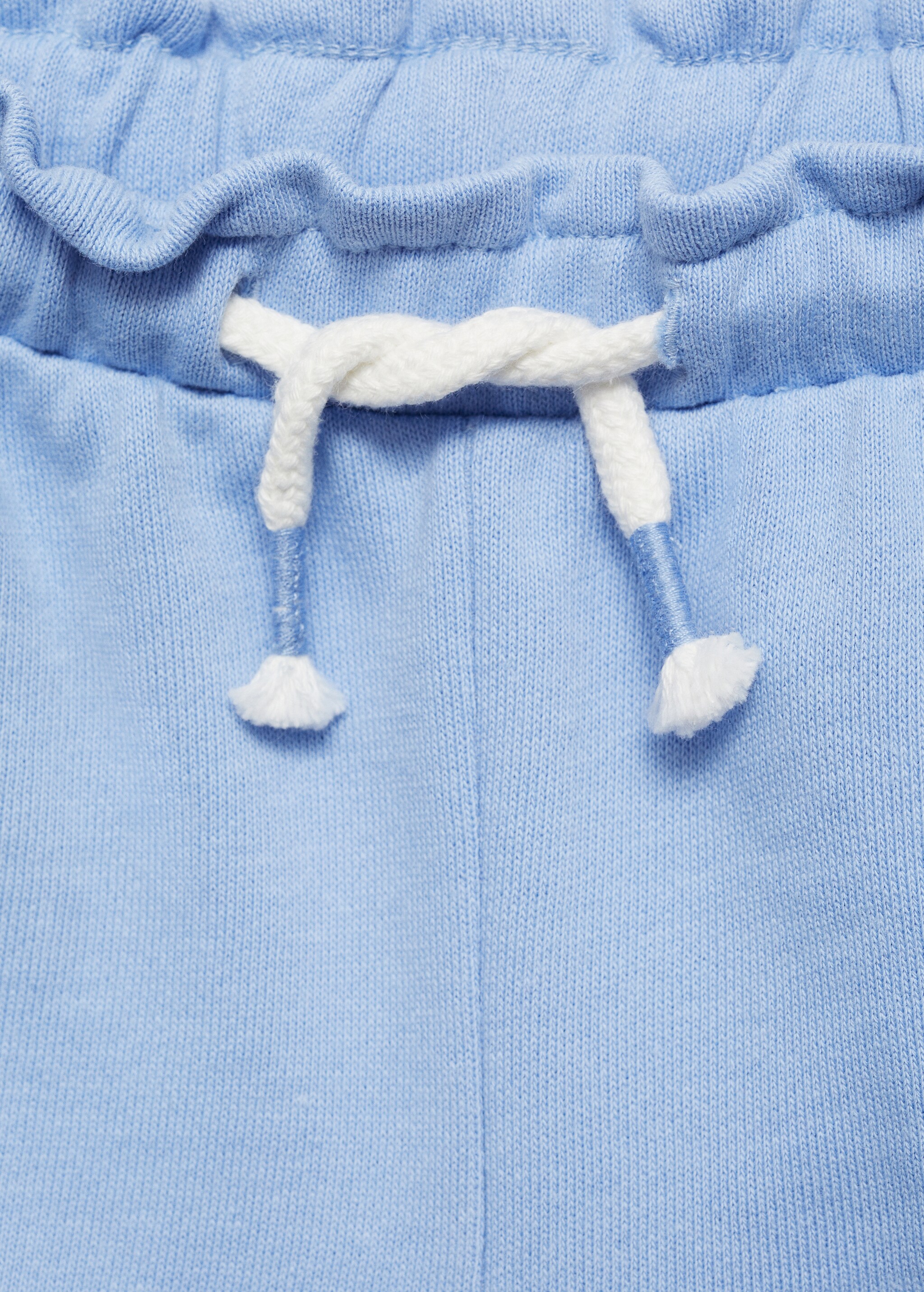 Elastic waist short with ruffles - Details of the article 8