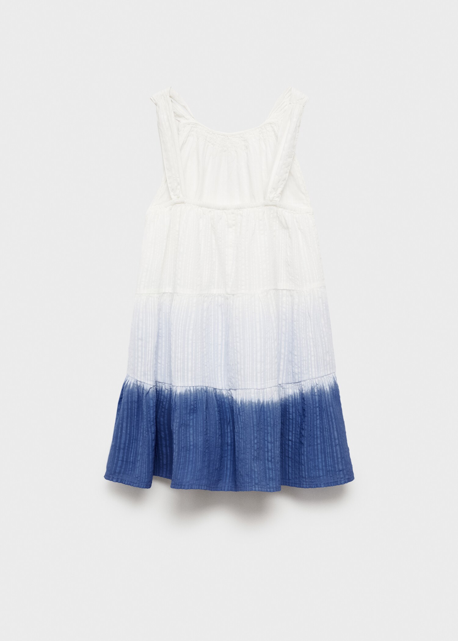 Vestido estampado tie dye - Reverso del artículo