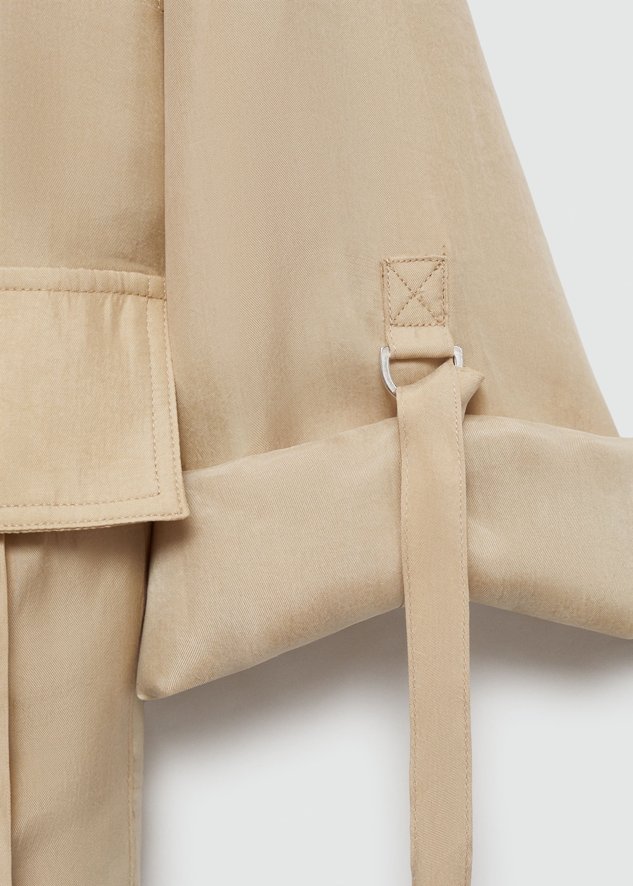 Куртка из лиоцелла с карманами - Деталь изделия 8
