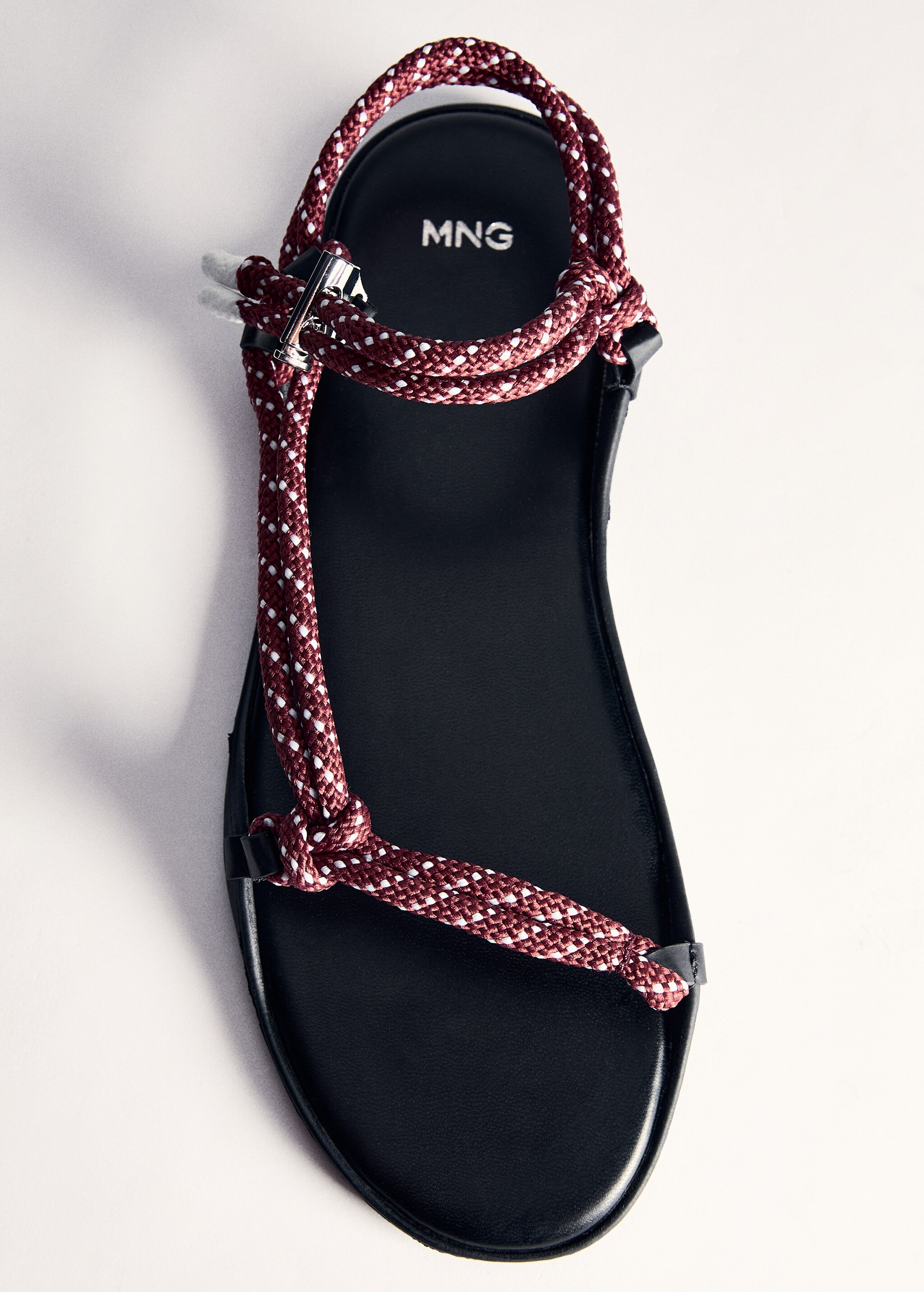 Combined lace-up sandal - Details of the article 5
